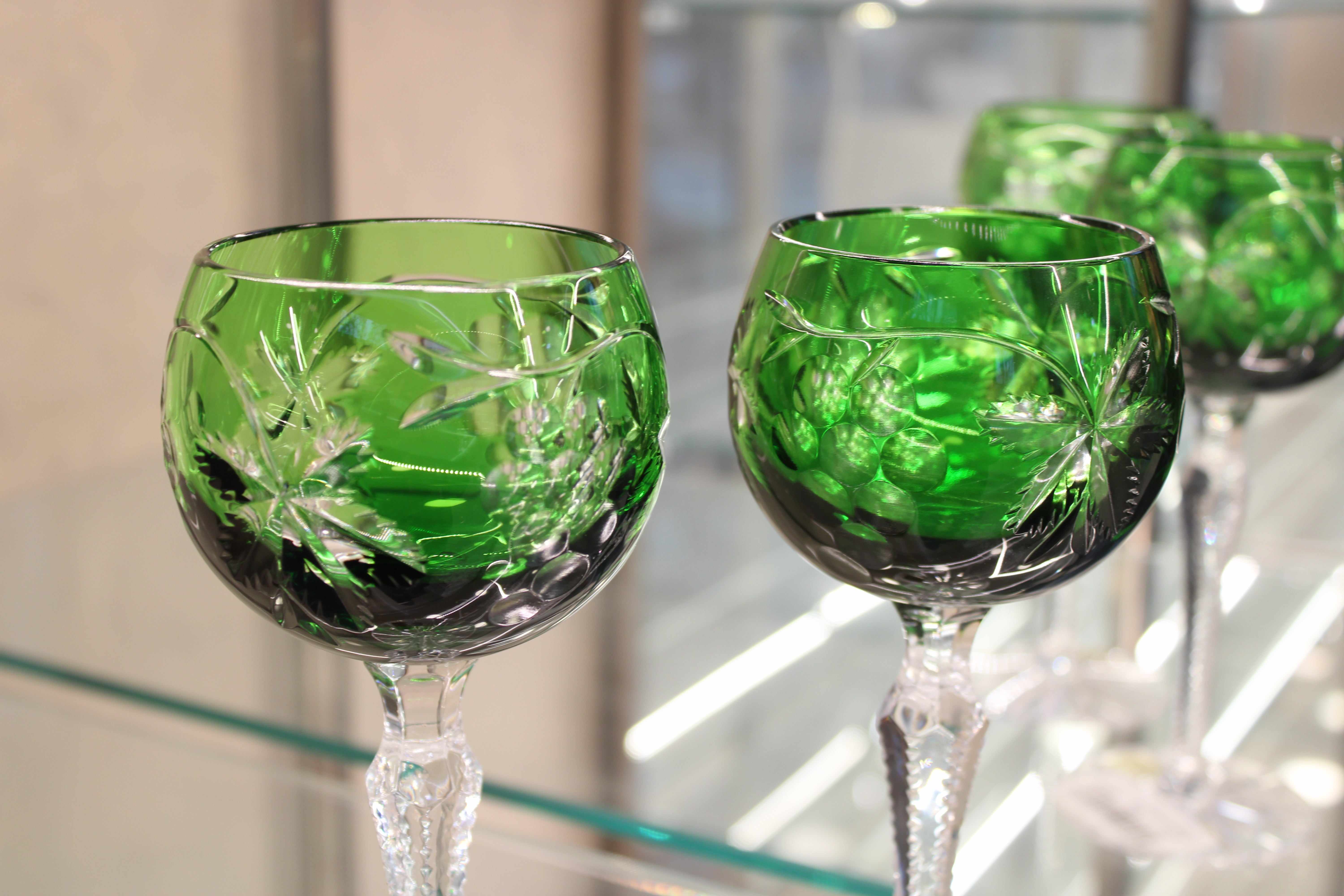 PAHAR CU PICIOR - 190ml - Verde