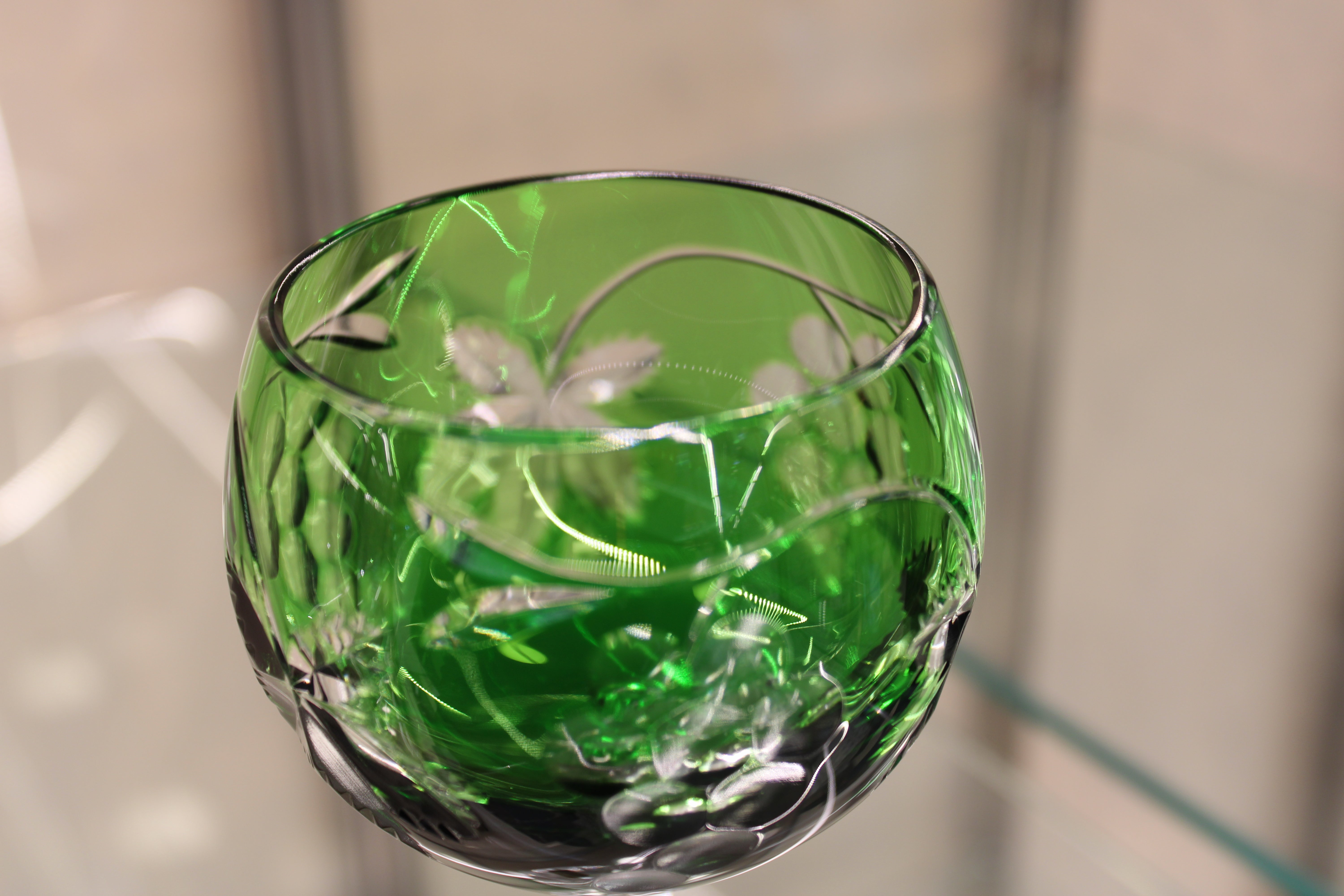 PAHAR CU PICIOR - 190ml - Verde