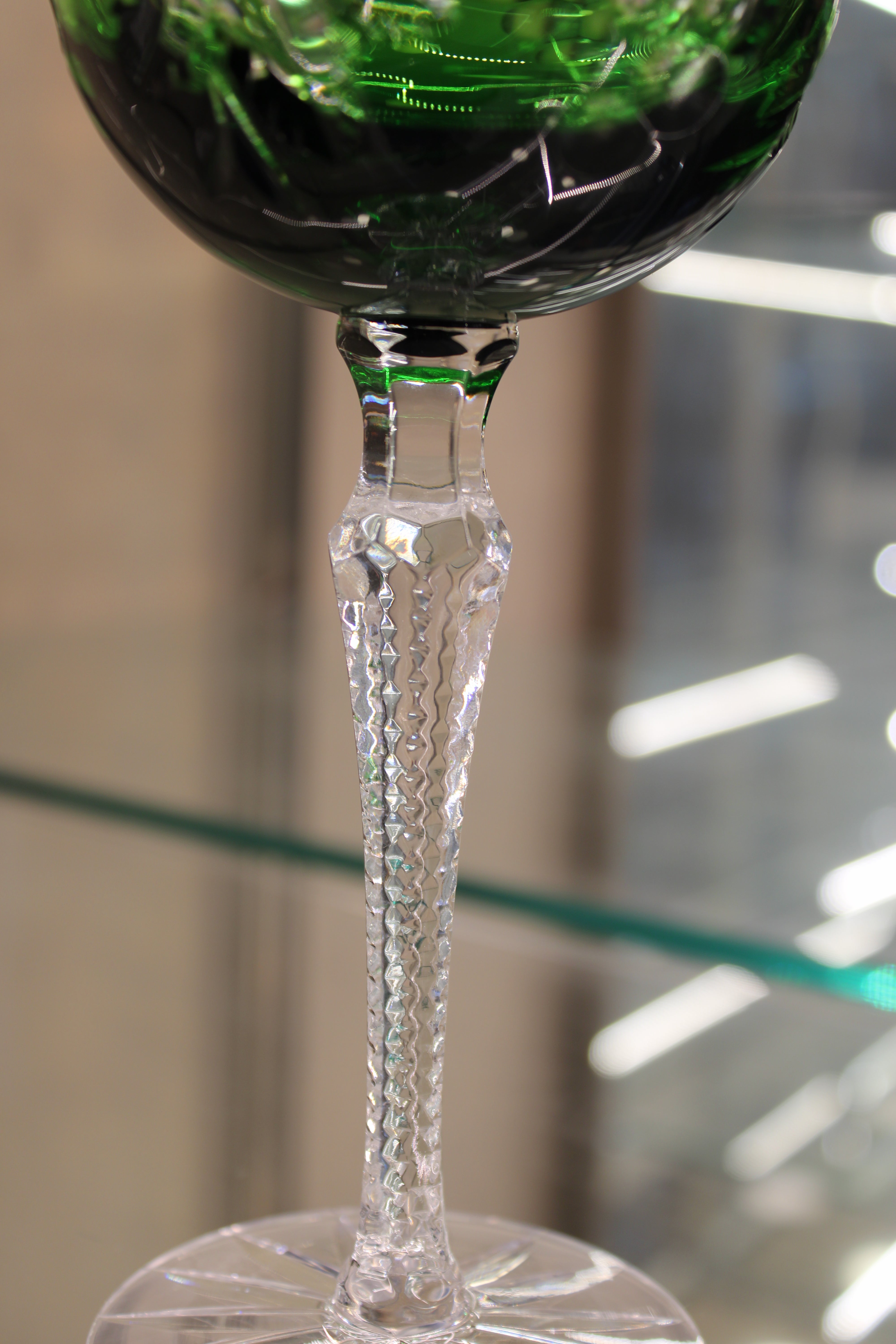 PAHAR CU PICIOR - 190ml - Verde