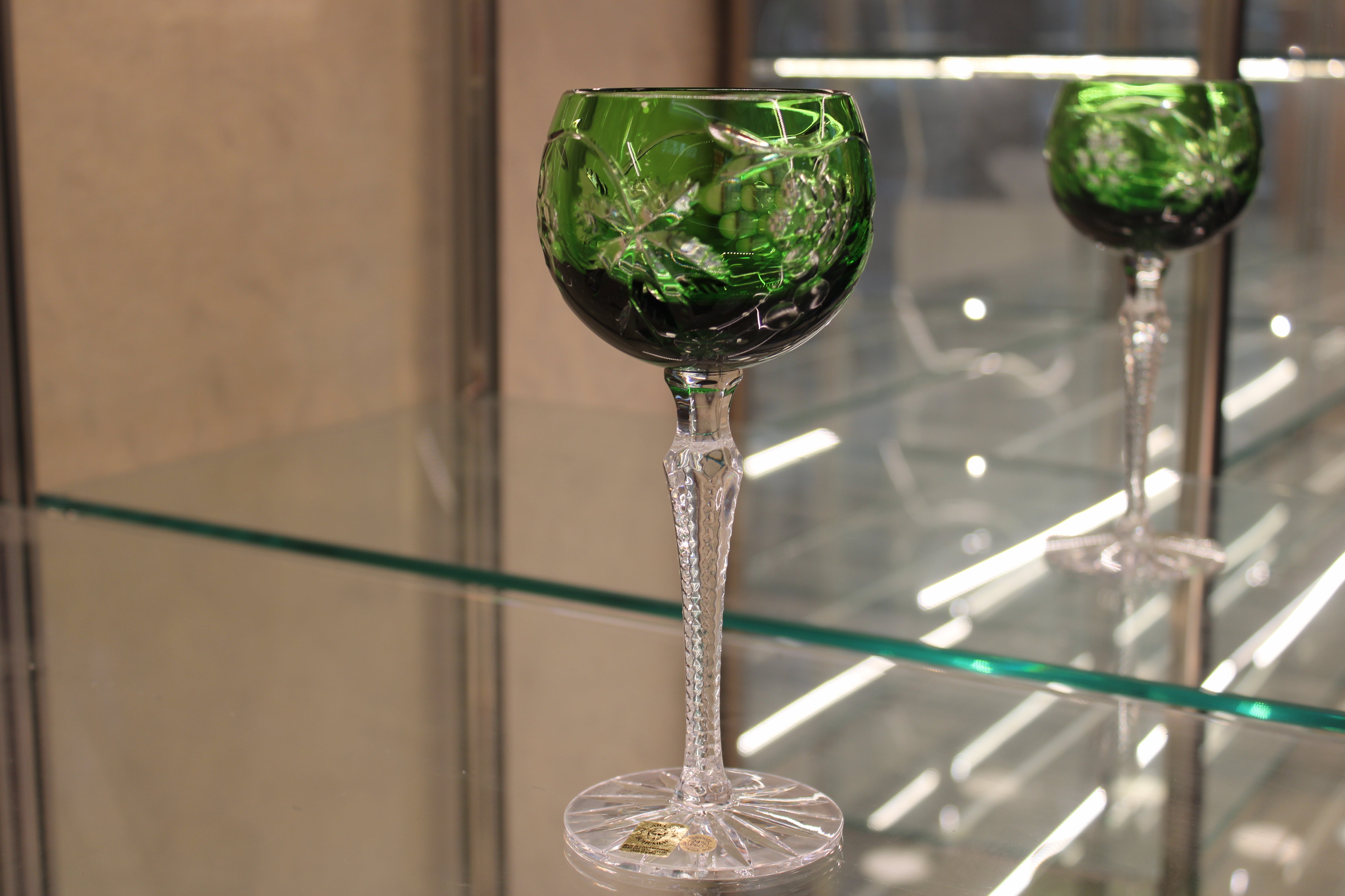 PAHAR CU PICIOR - 190ml - Verde