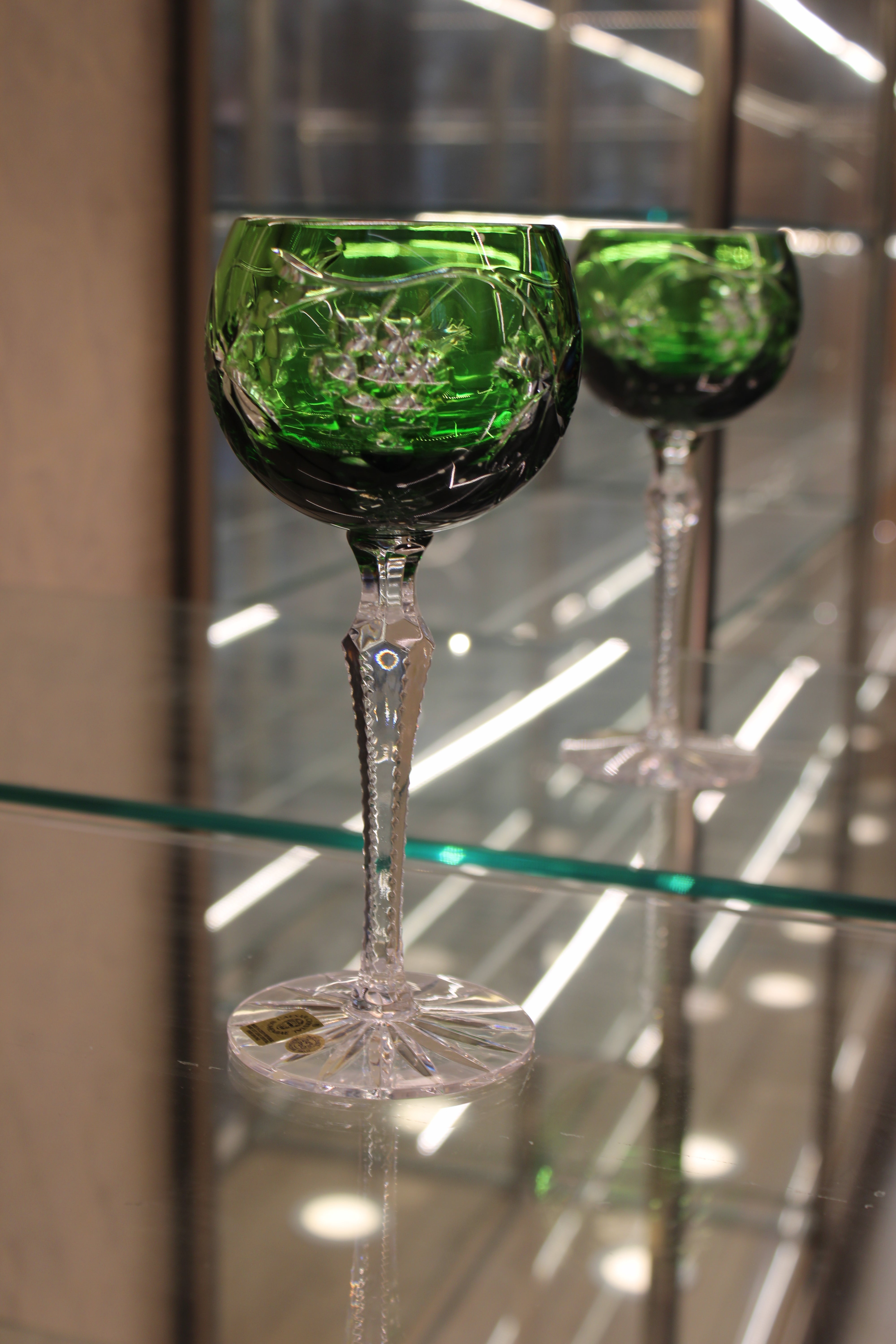 PAHAR CU PICIOR - 190ml - Verde