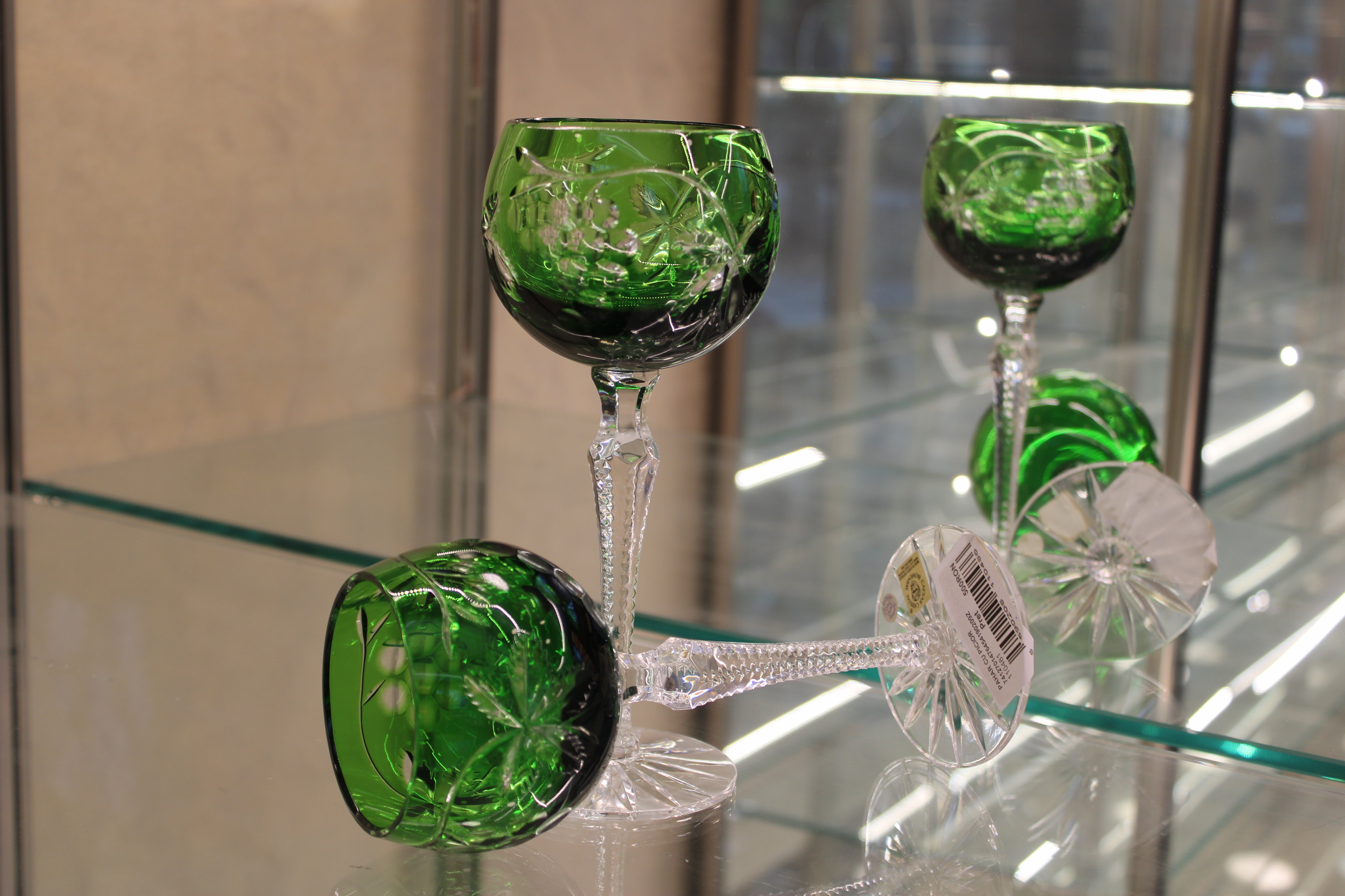 PAHAR CU PICIOR - 190ml - Verde