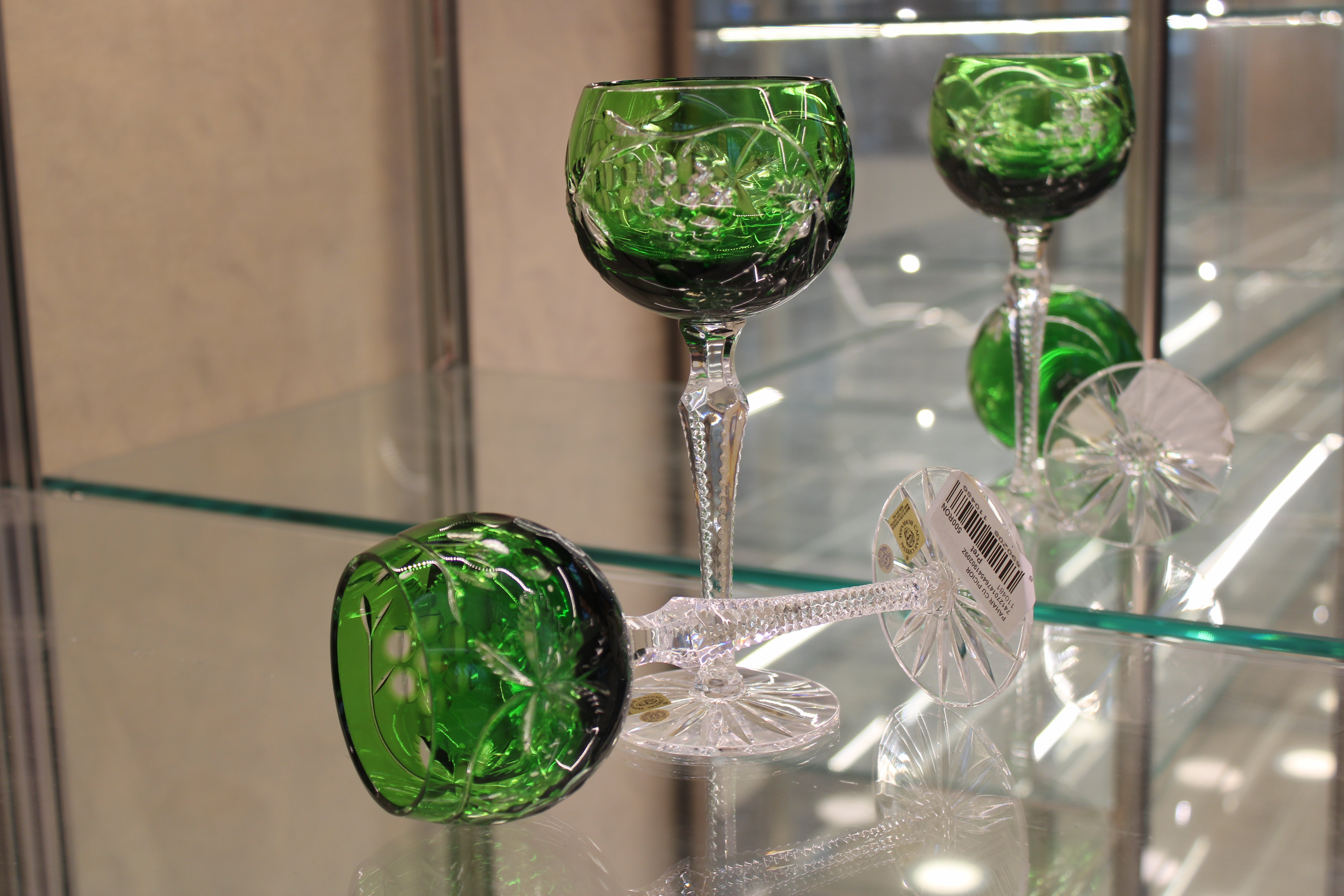 PAHAR CU PICIOR - 190ml - Verde