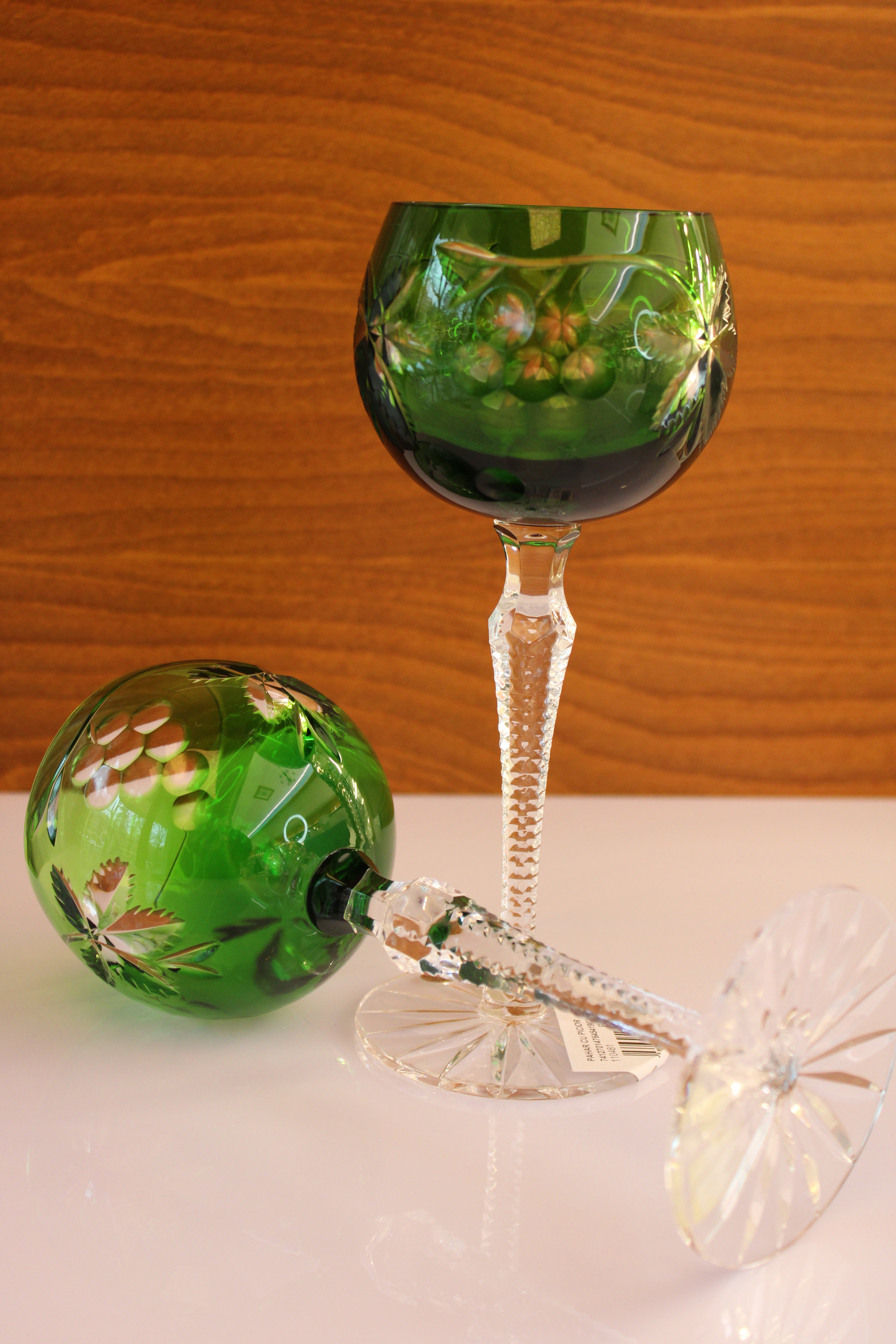 PAHAR CU PICIOR - 190ml - Verde