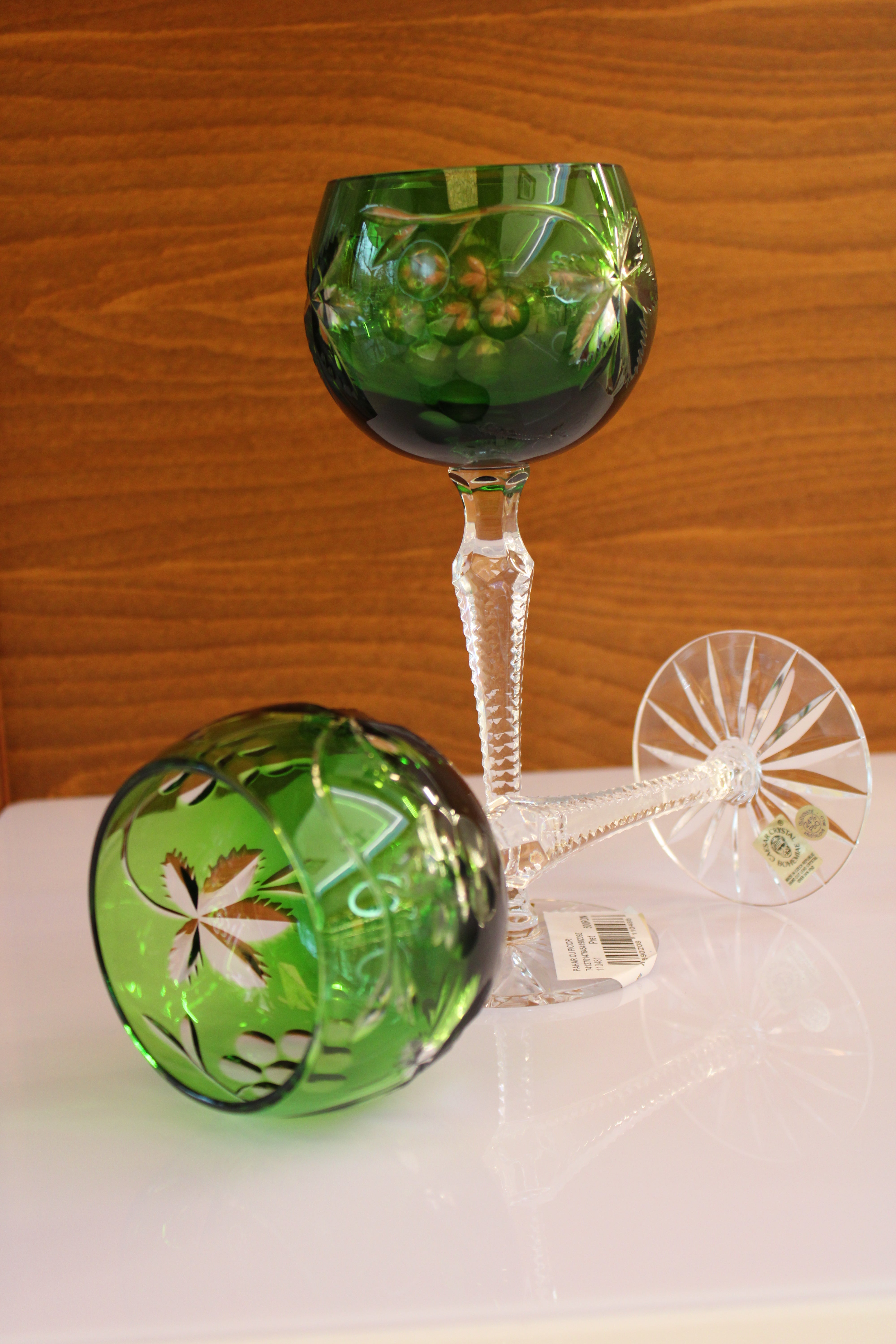 PAHAR CU PICIOR - 190ml - Verde