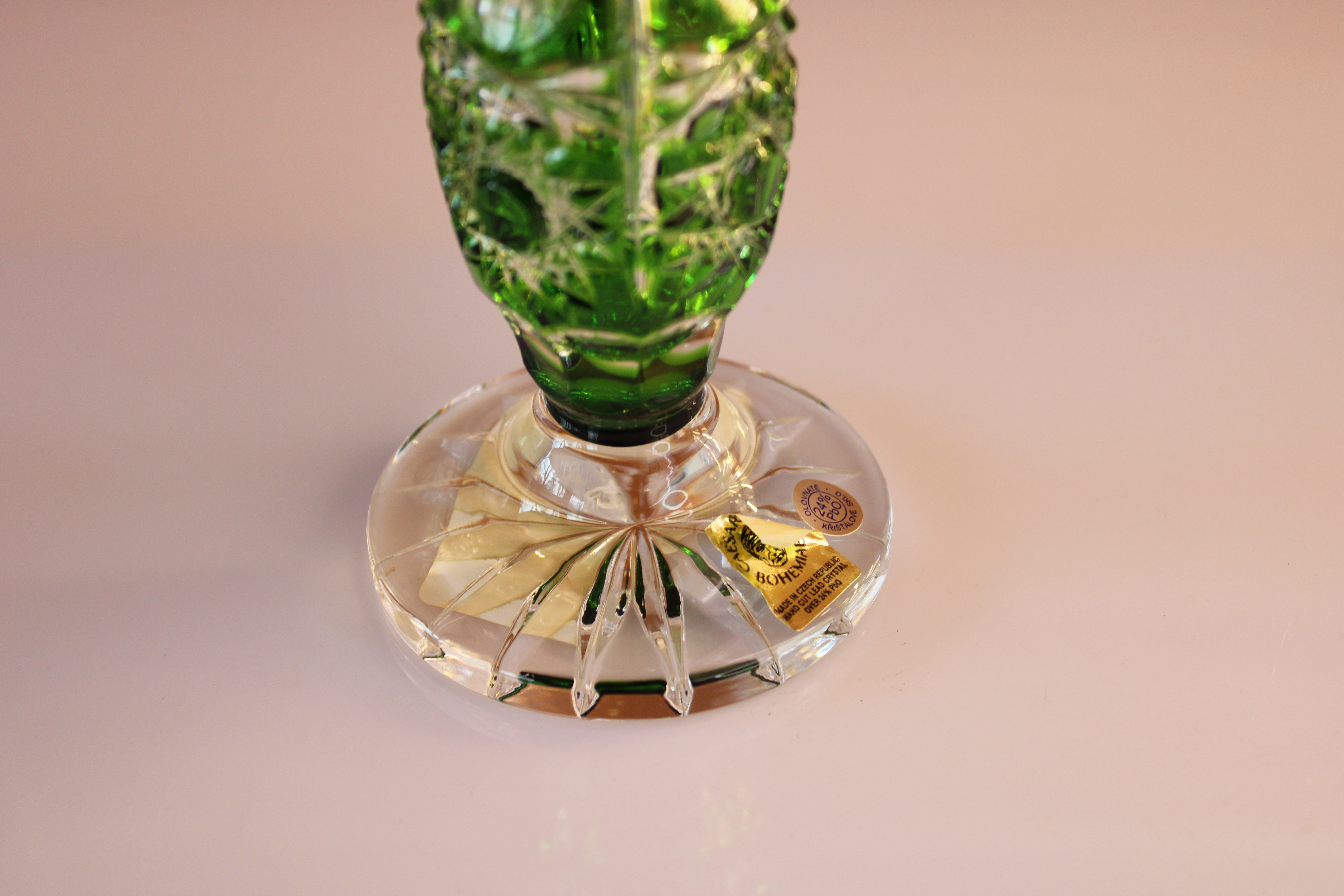 VAZA PETRA - 205mm - Verde