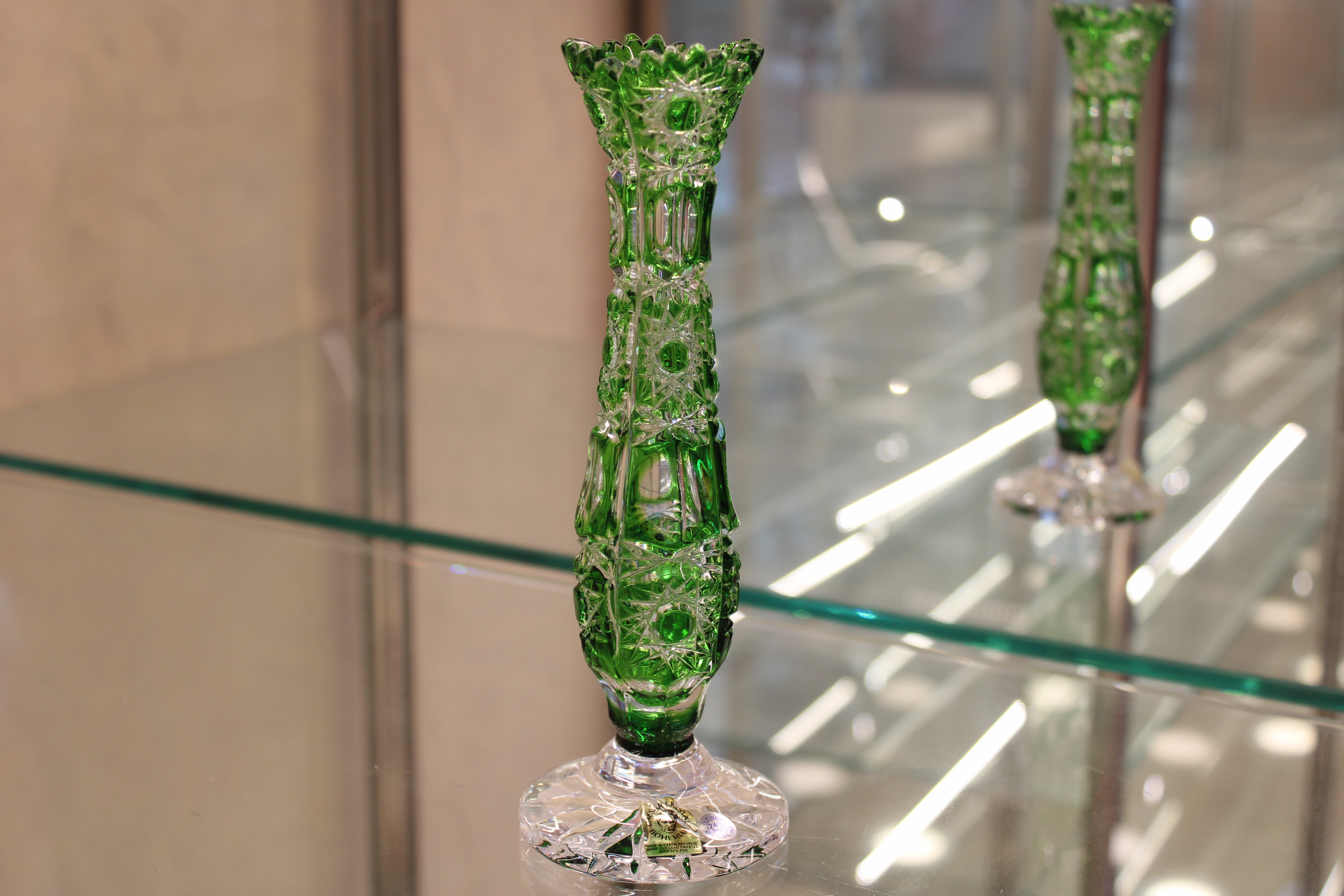 VAZA PETRA - 205mm - Verde