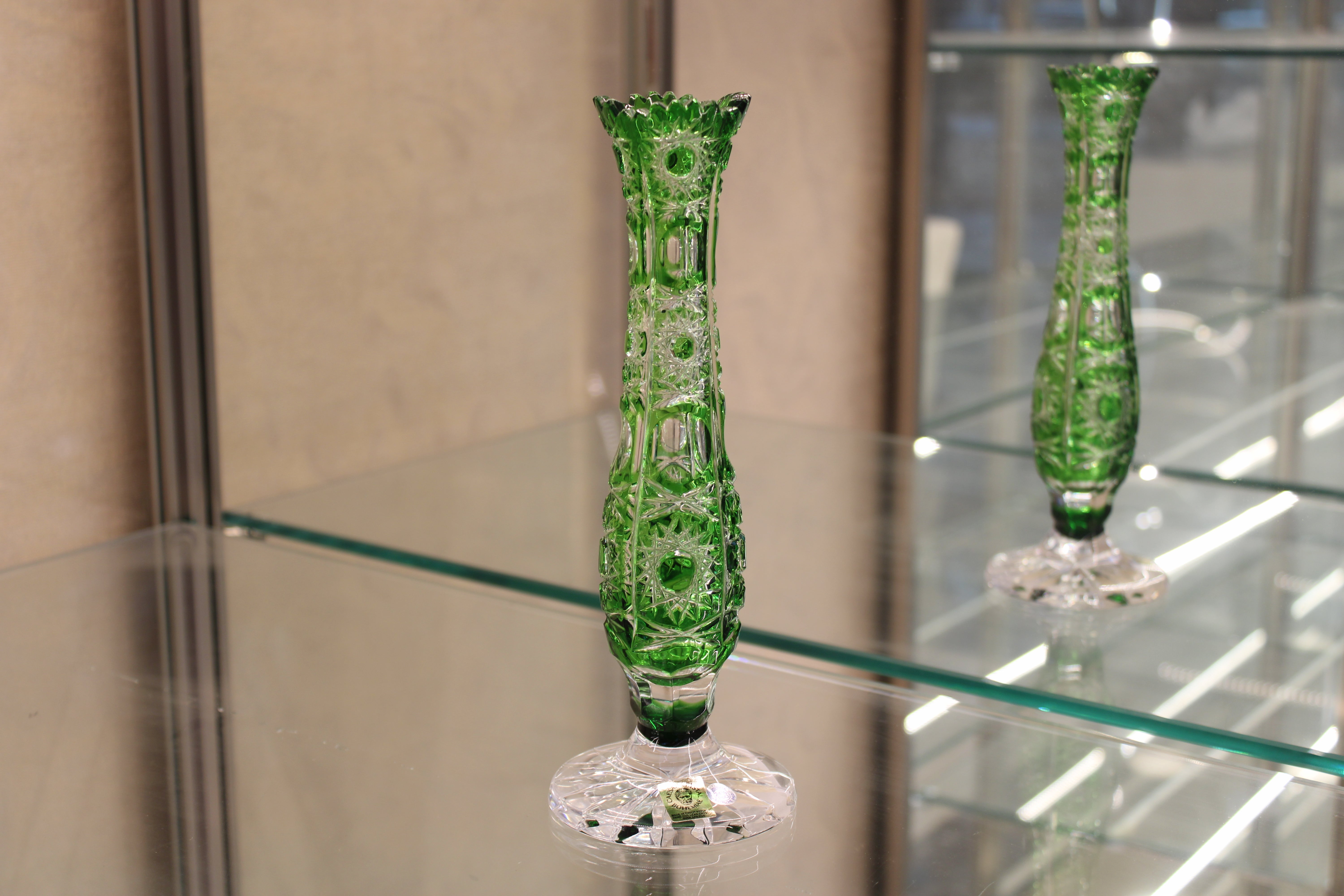 VAZA PETRA - 230mm - Verde