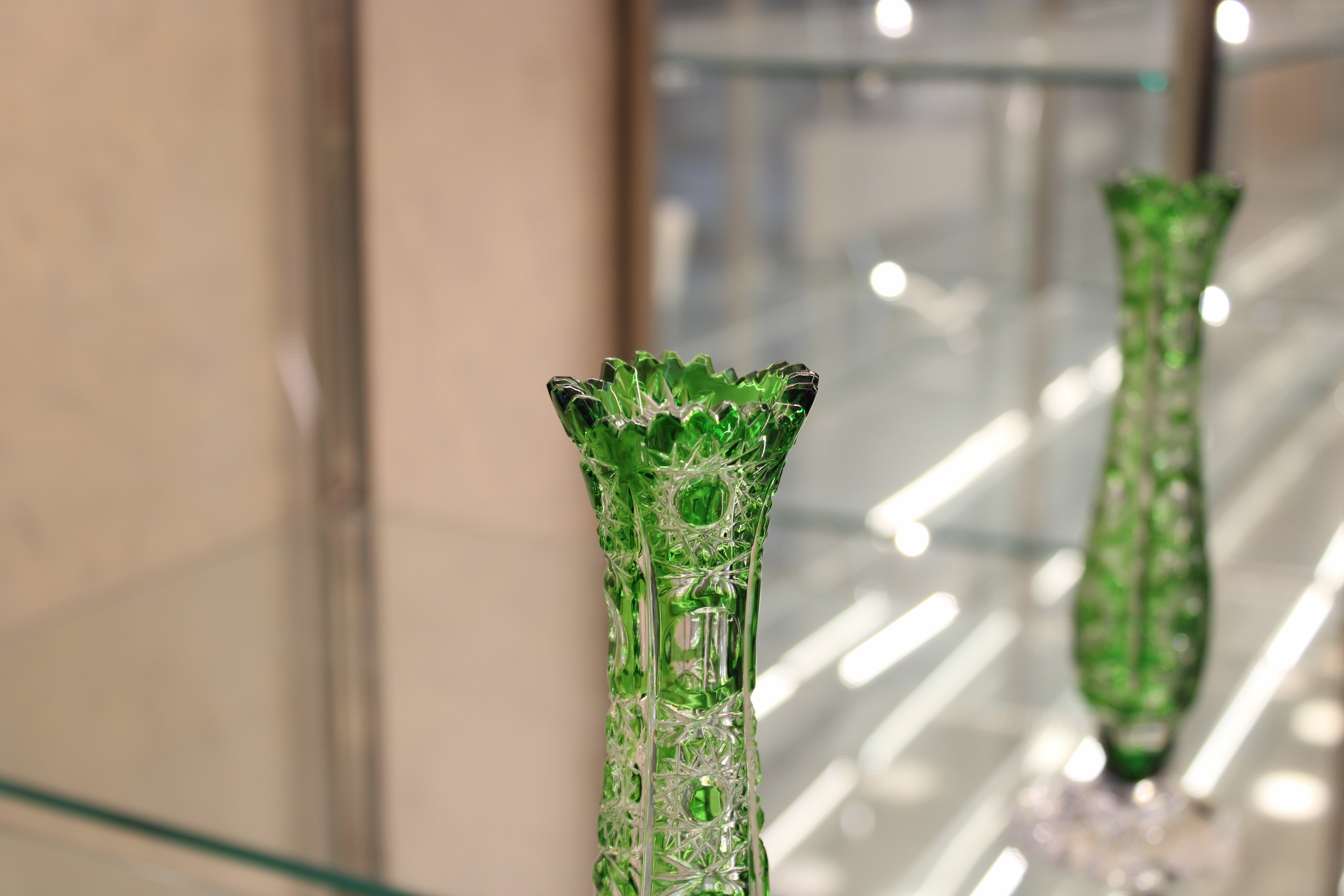 VAZA PETRA - 230mm - Verde