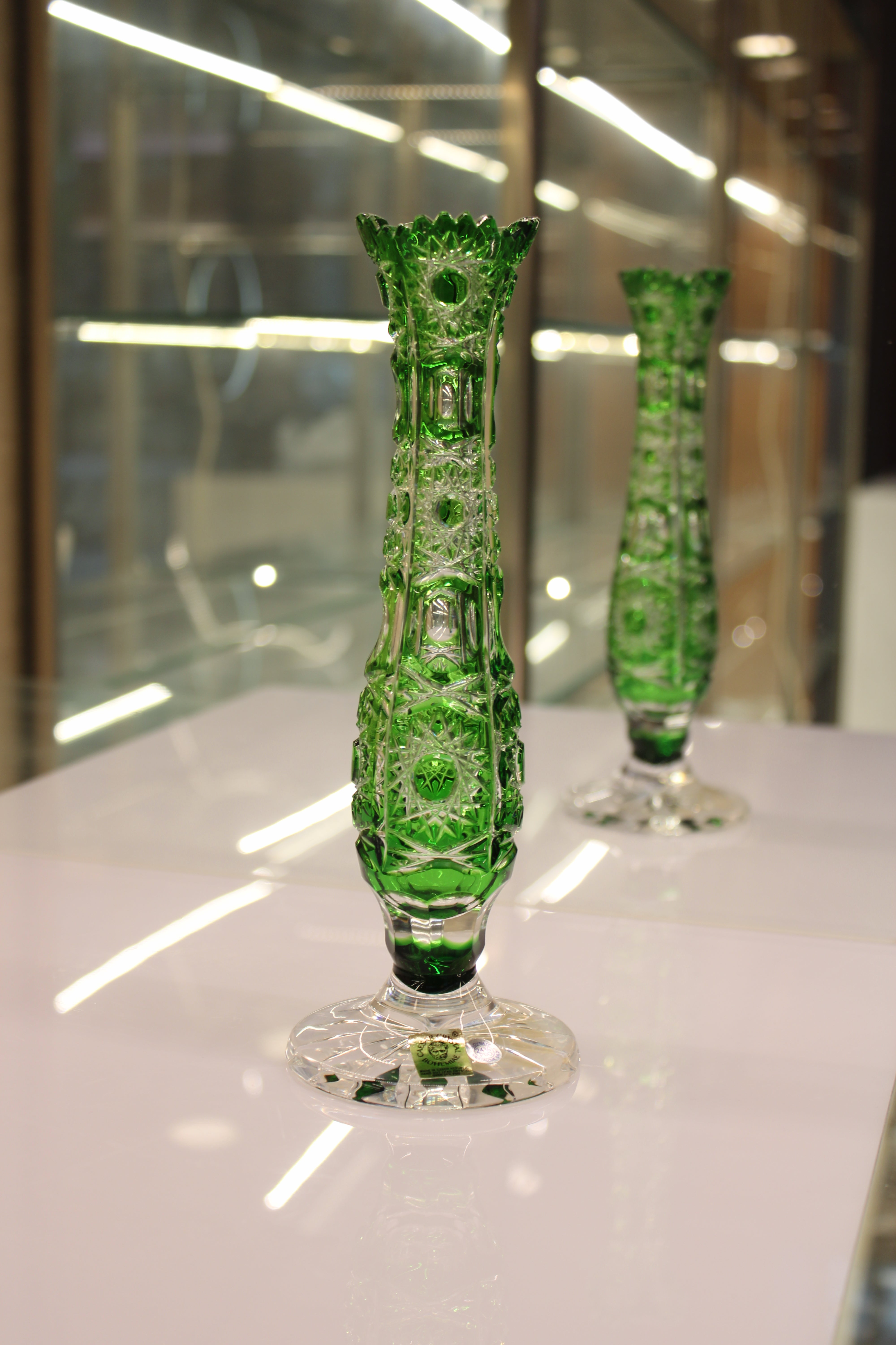 VAZA PETRA - 230mm - Verde