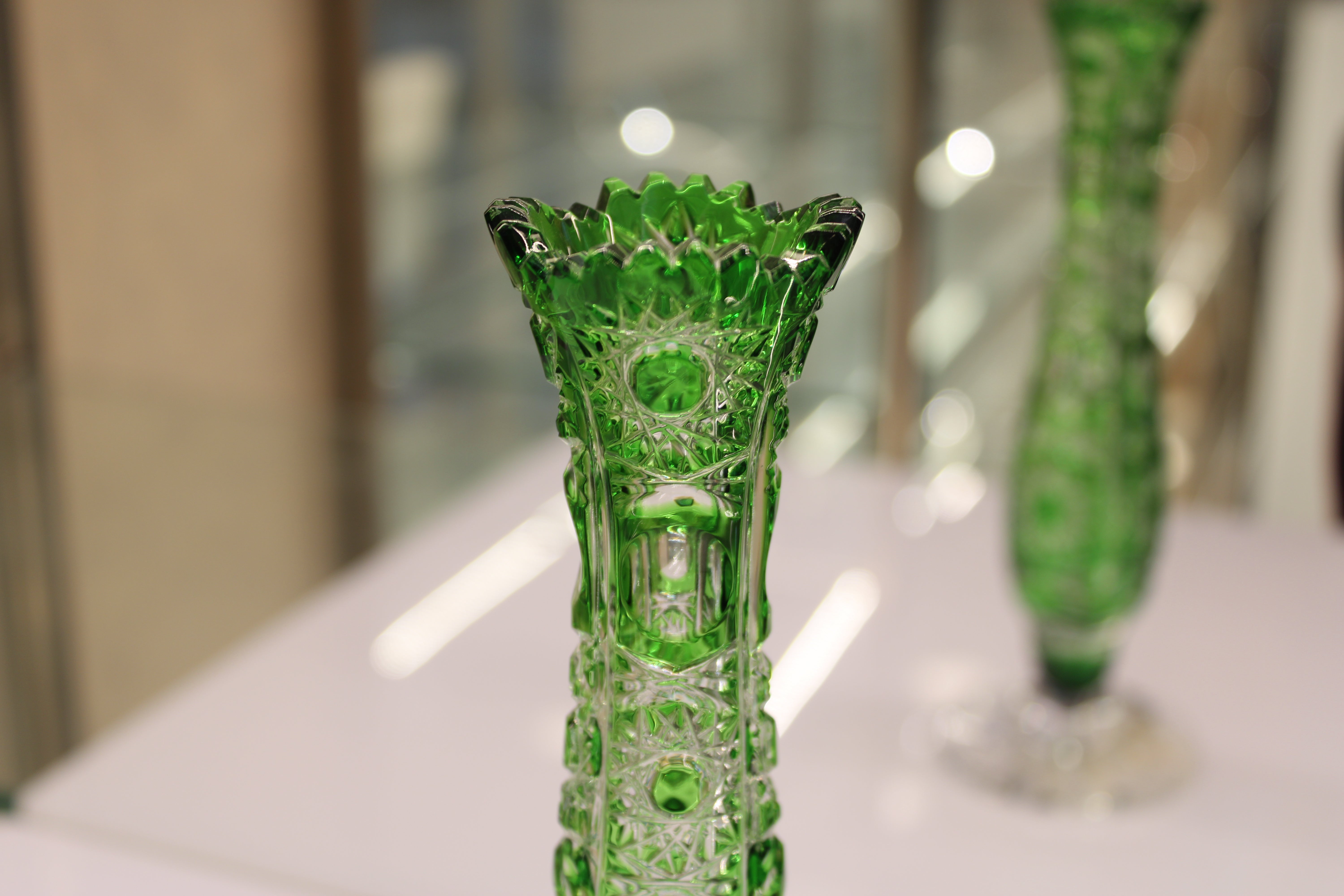 VAZA PETRA - 230mm - Verde