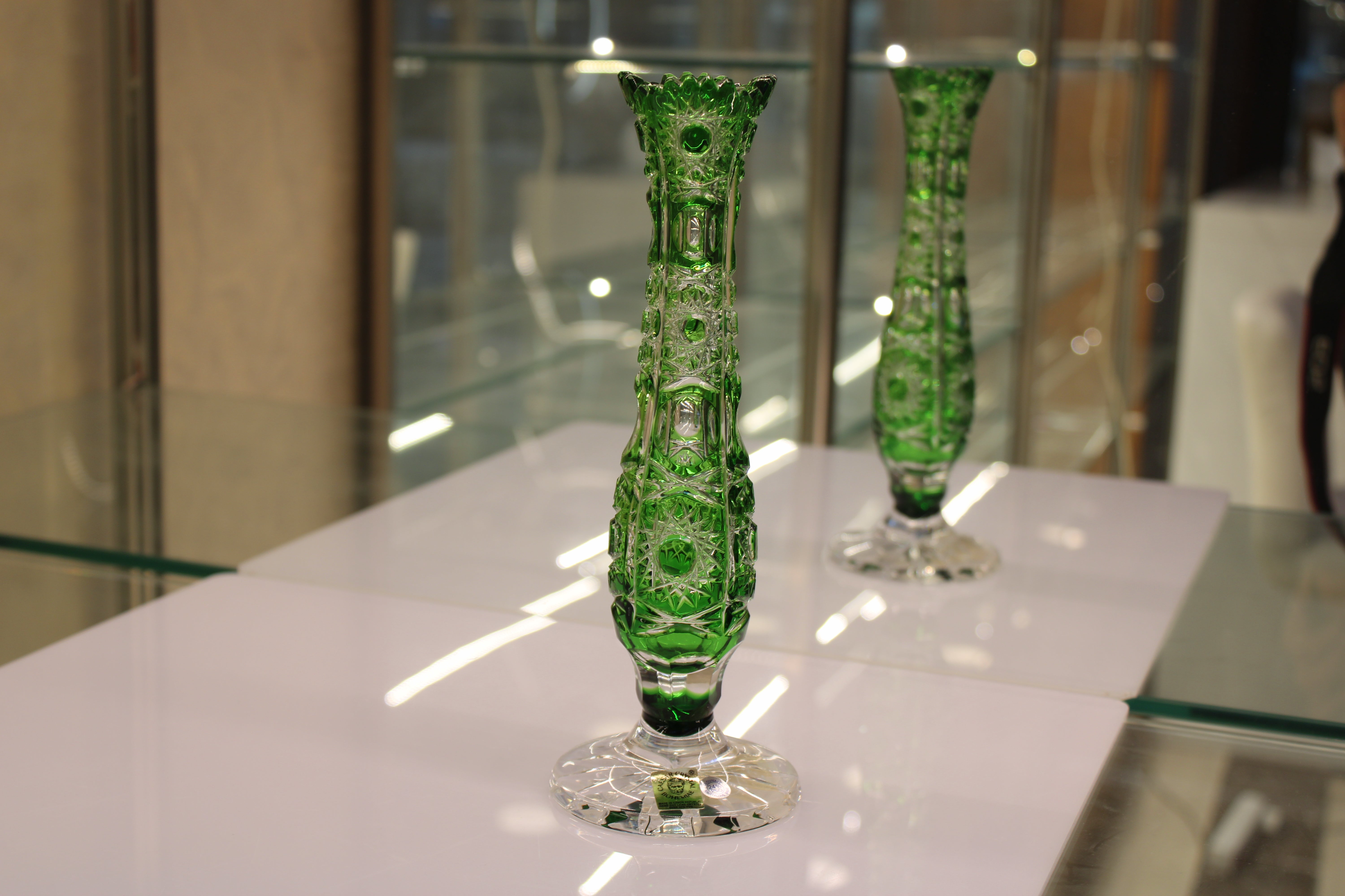 VAZA PETRA - 230mm - Verde