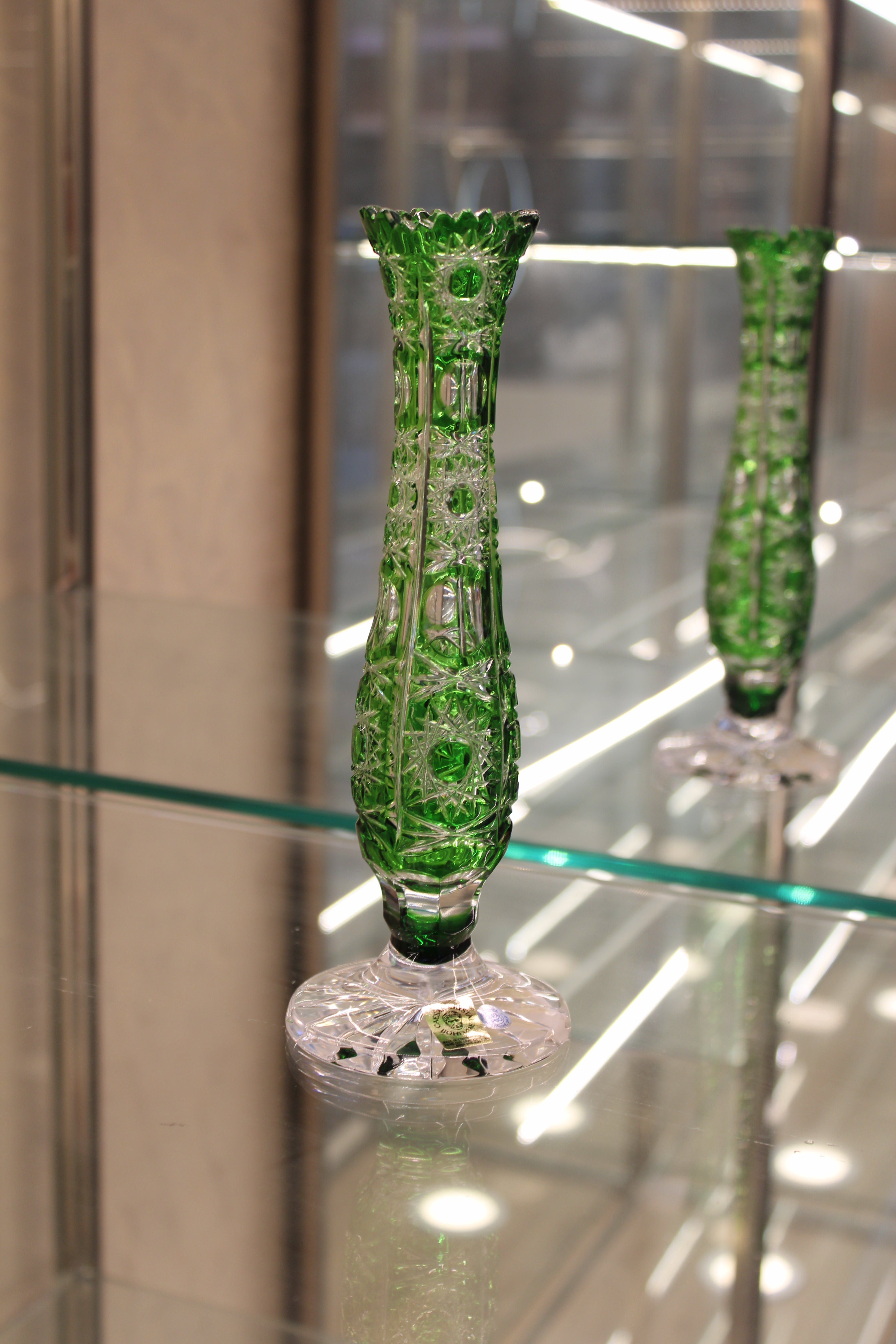 VAZA PETRA - 230mm - Verde