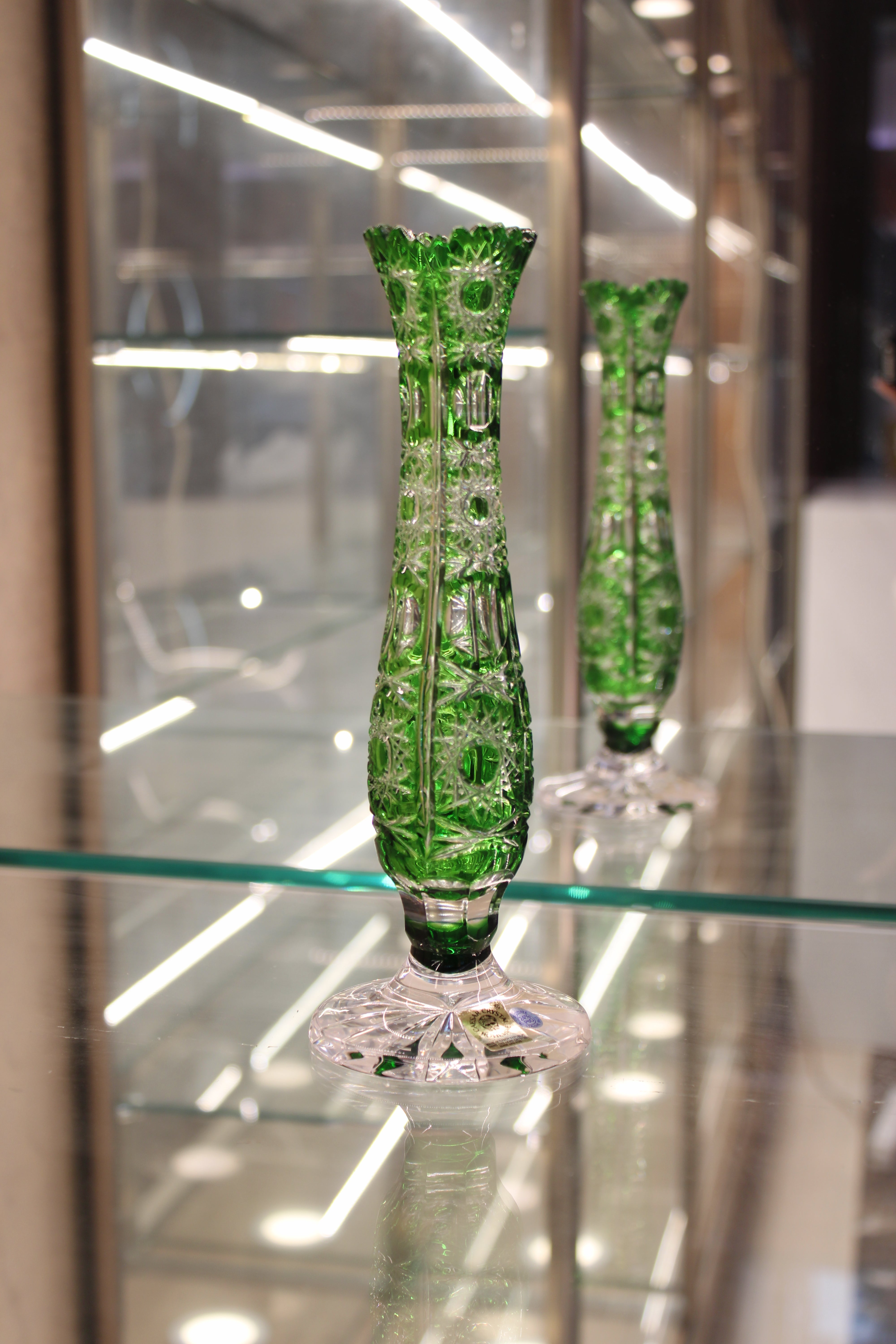 VAZA PETRA - 230mm - Verde