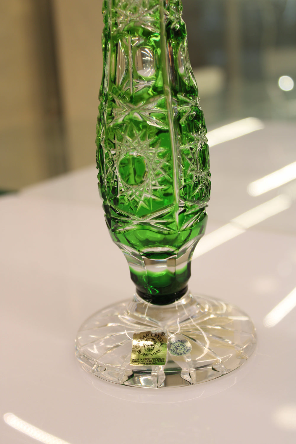 VAZA PETRA - 230mm - Verde