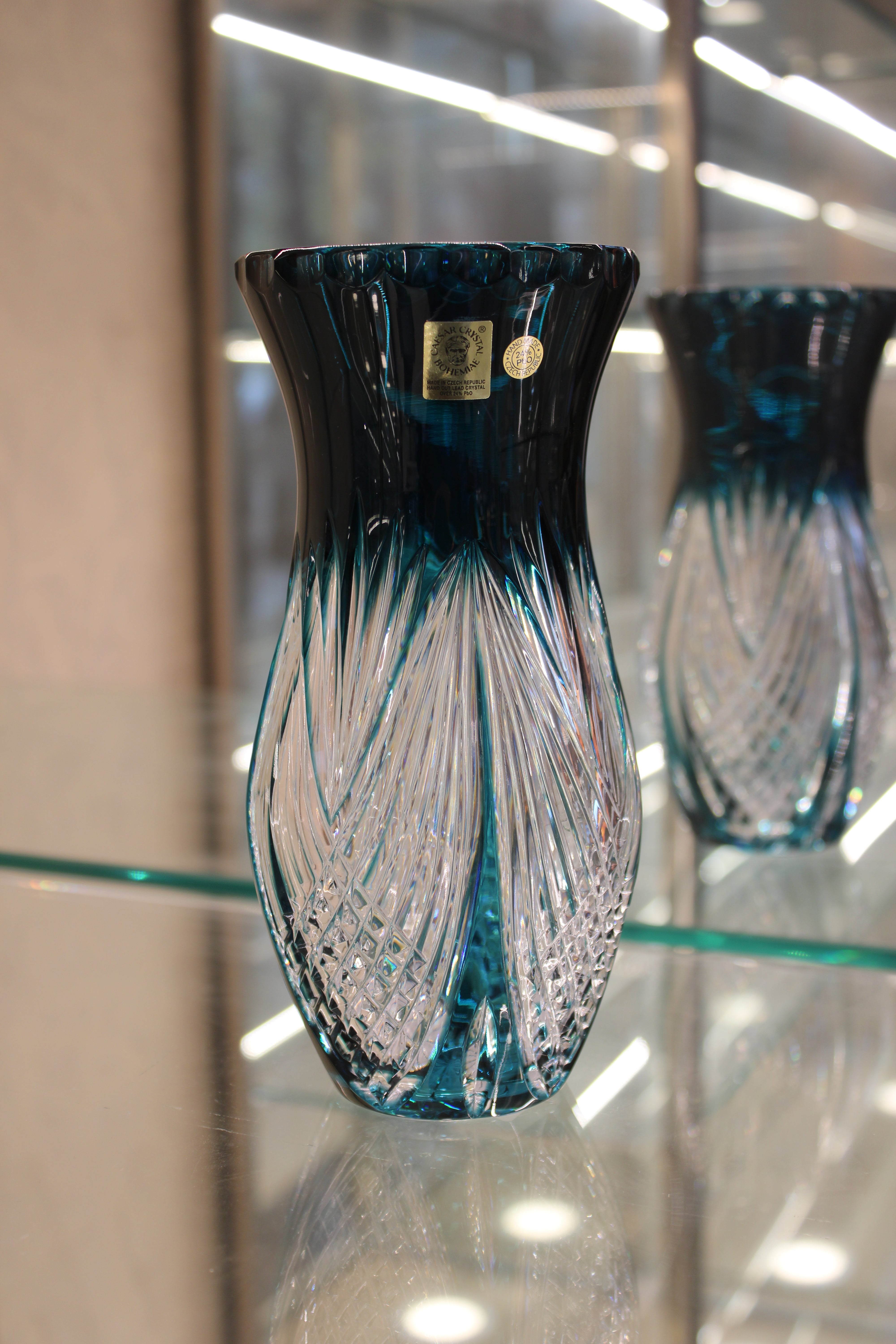 VAZA JANETTE - 205mm - Azur