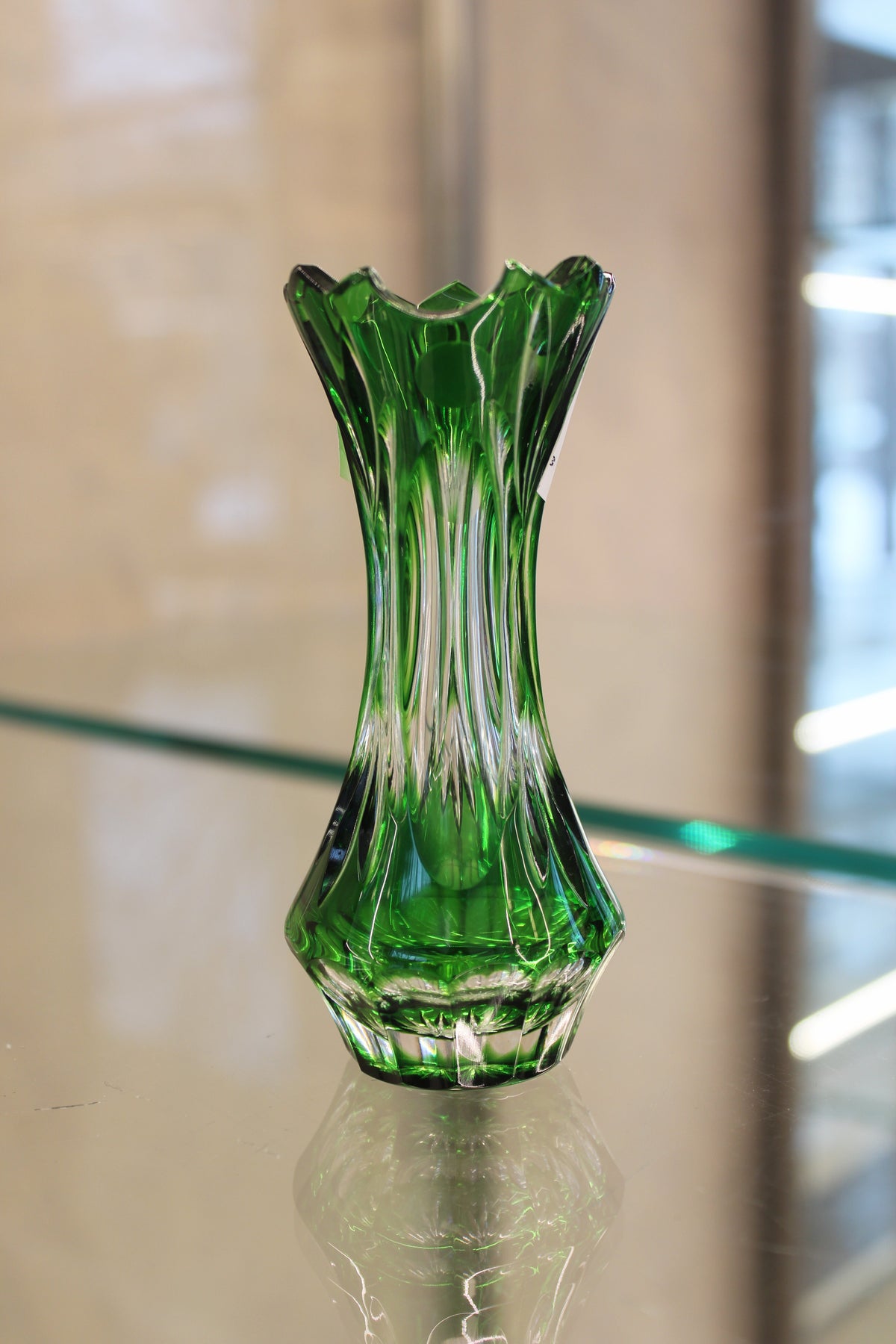 Vaza Dandelion - 115 mm - verde