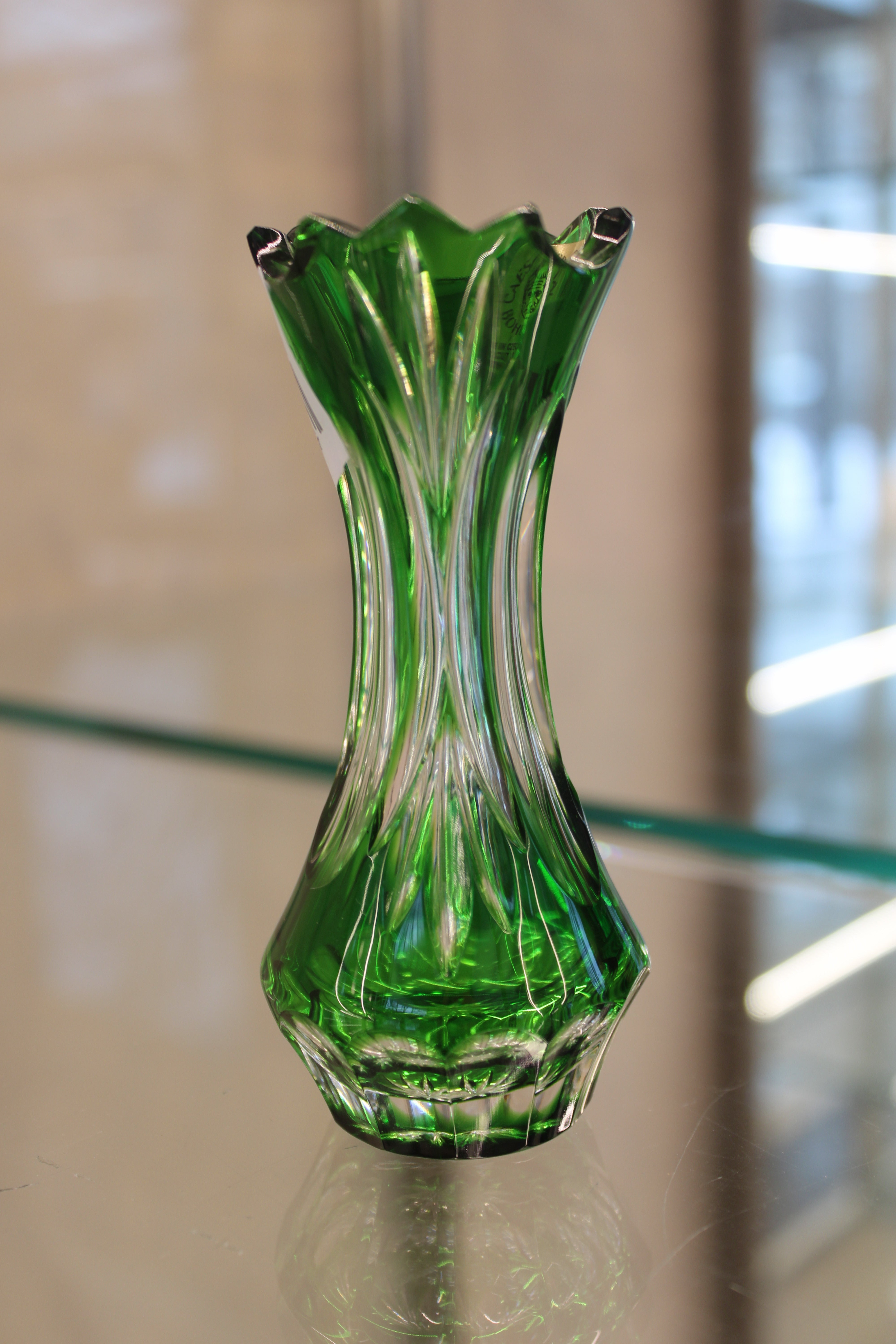 Vaza Dandelion - 115 mm - verde