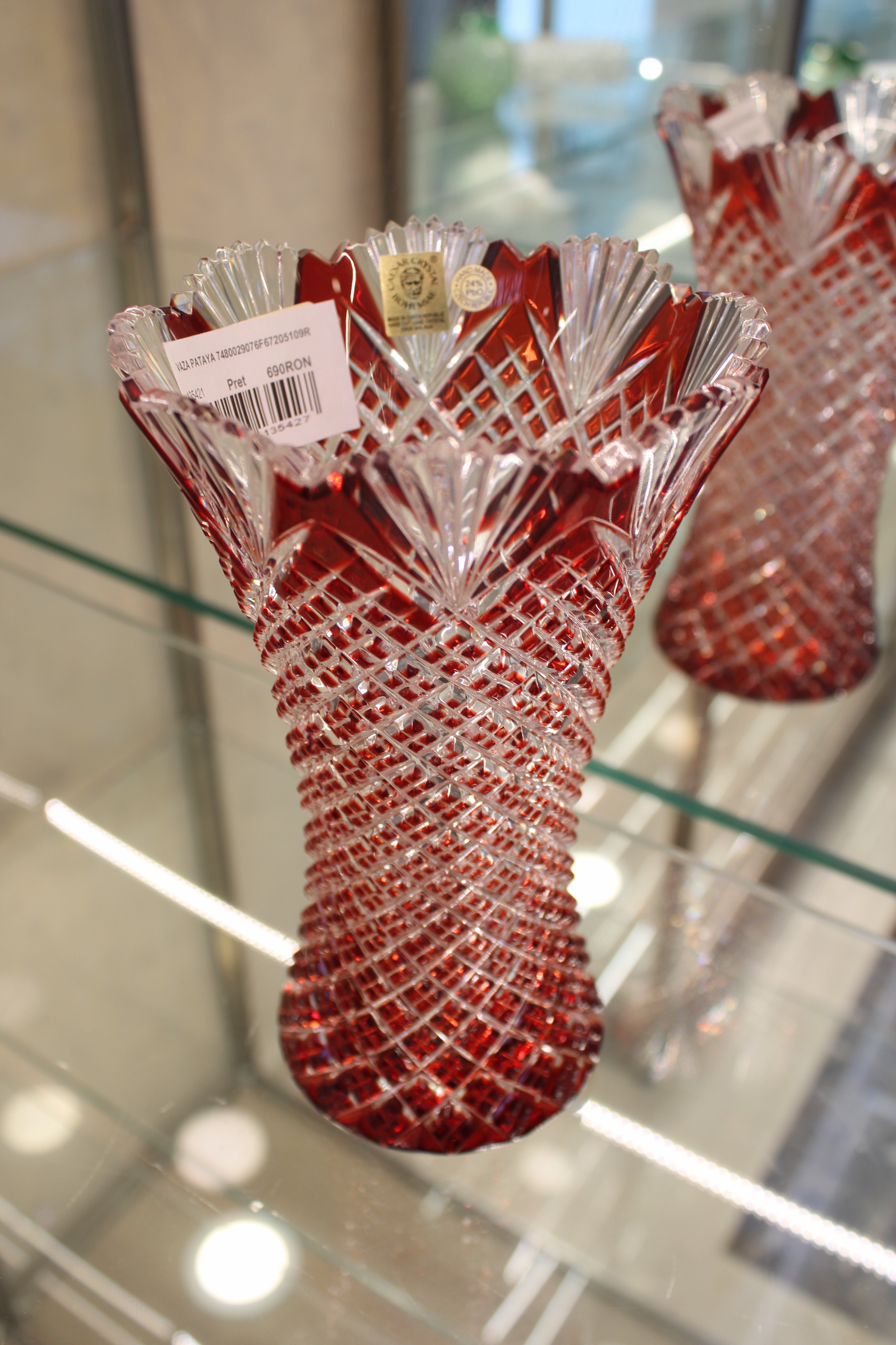 Vaza Pataya - 205 mm - ruby