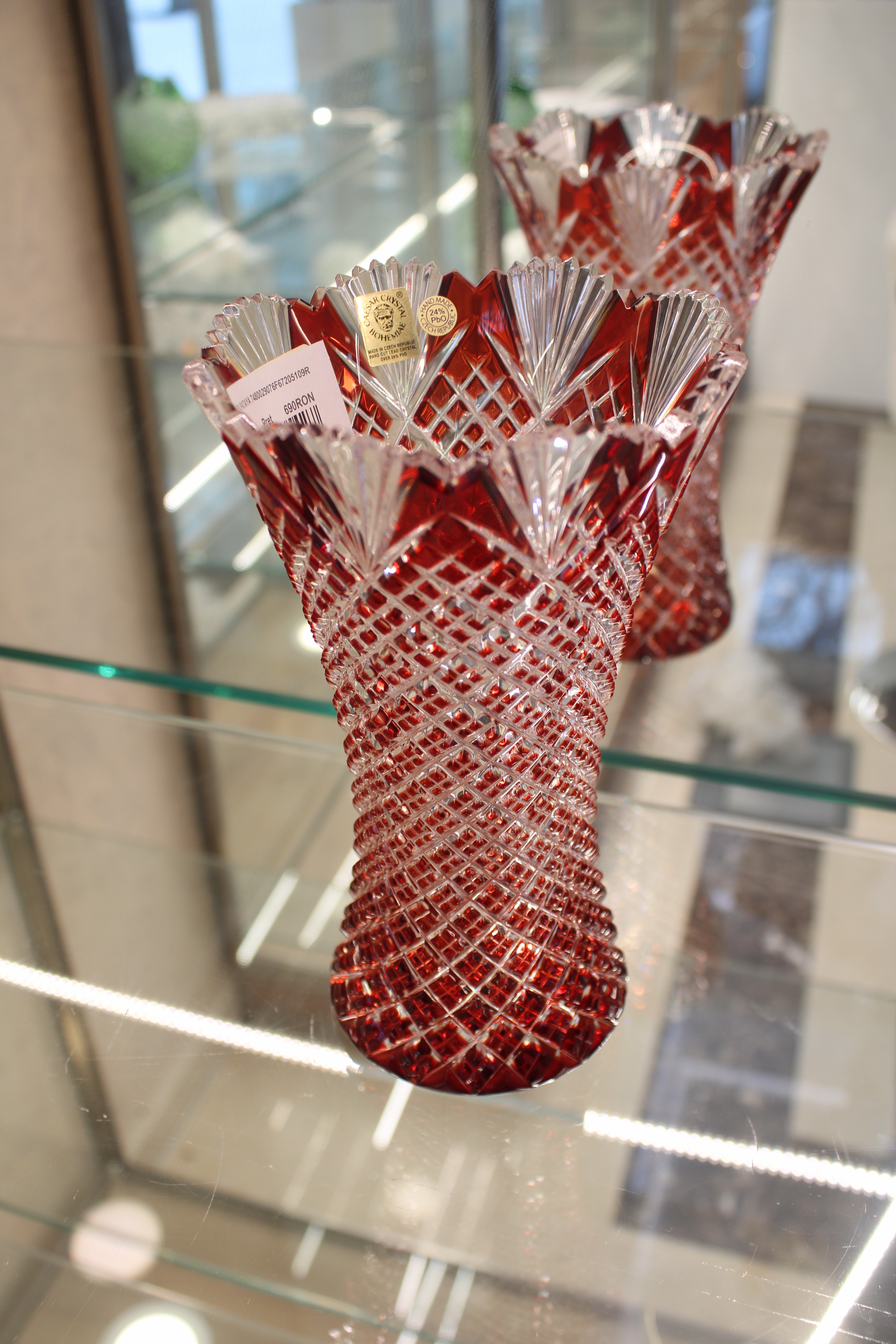 Vaza Pataya - 205 mm - ruby