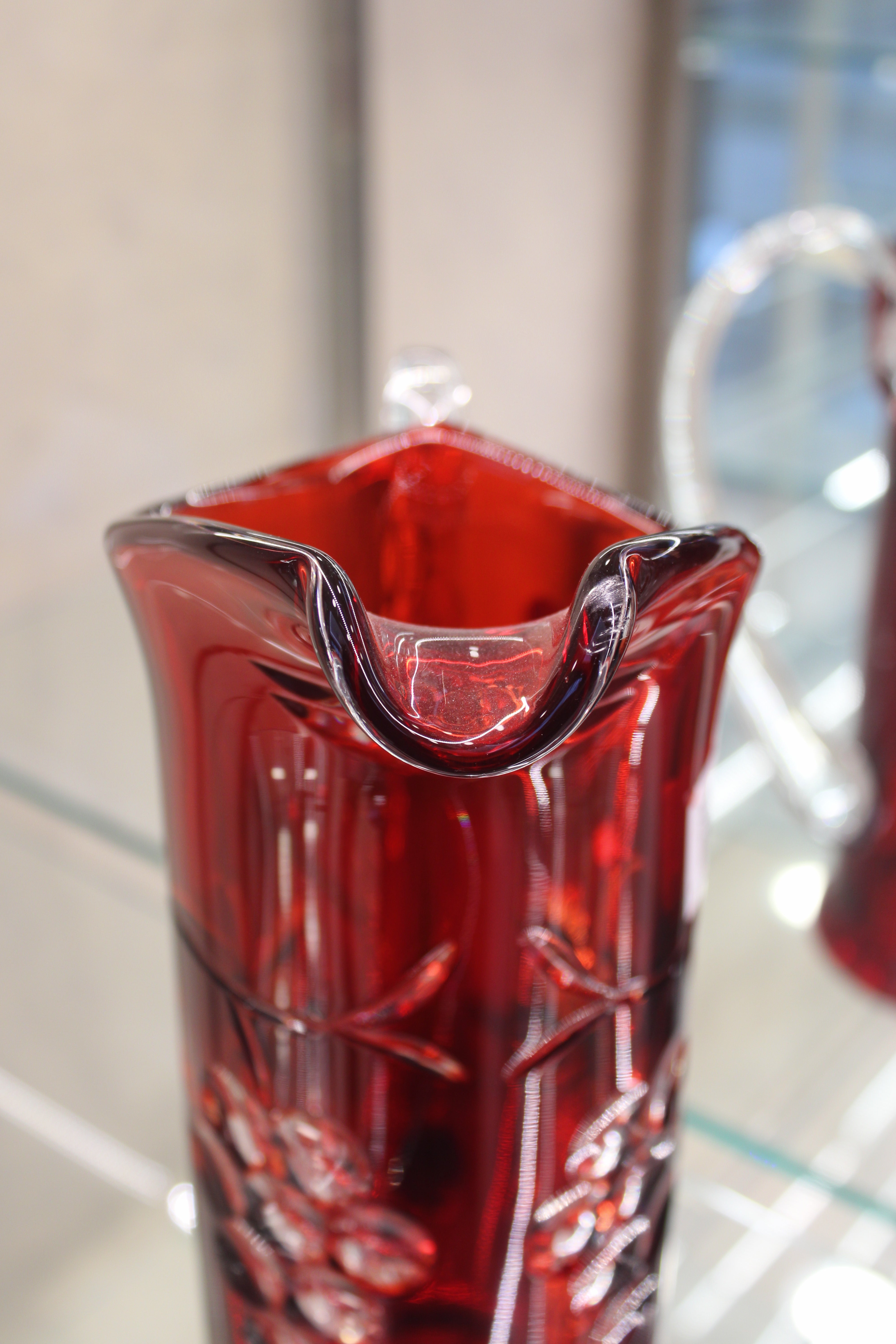 Set Pahare Grapes - 57 ml - ruby