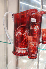 Set Pahare Grapes - 57 ml - ruby