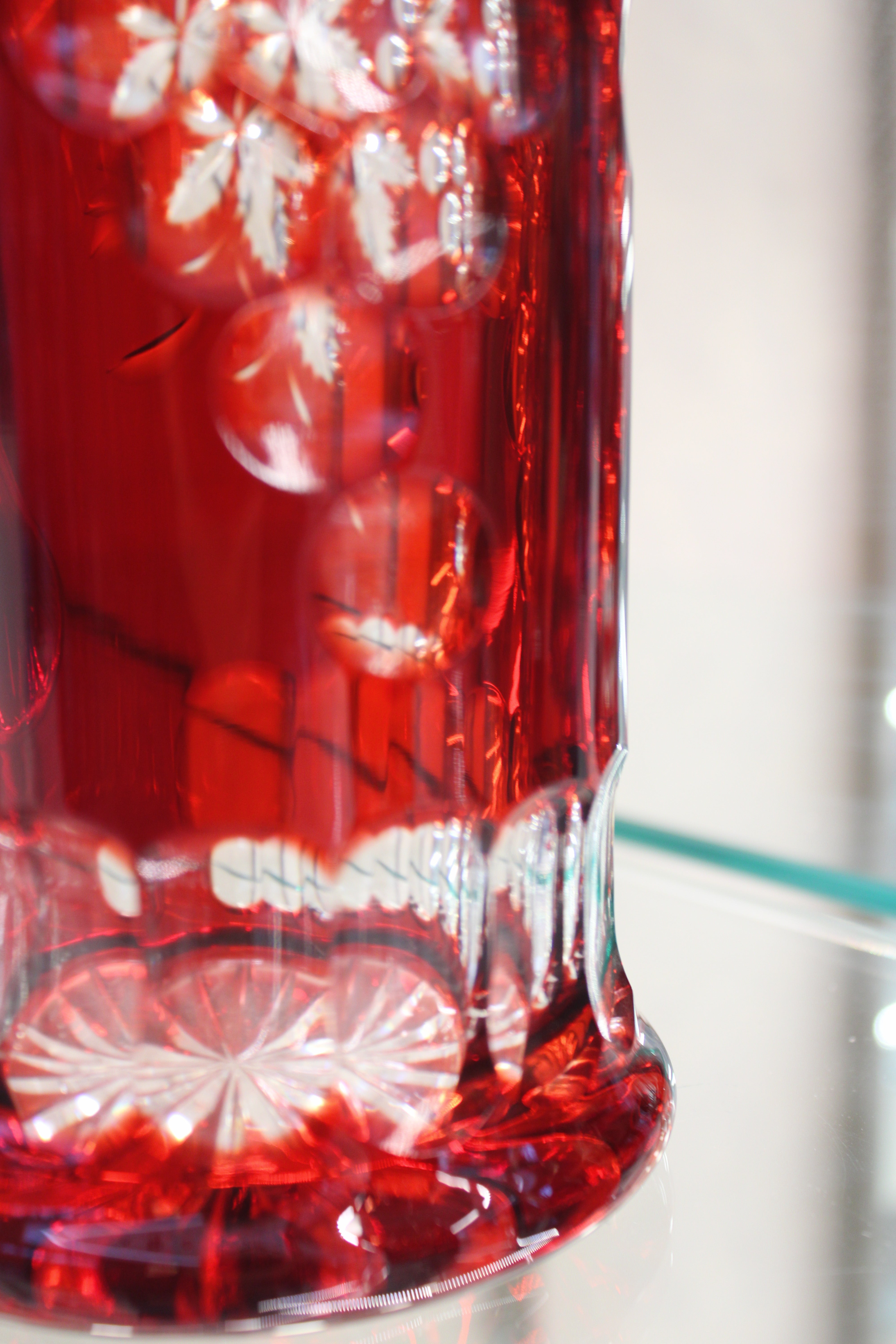 Set Pahare Grapes - 57 ml - ruby