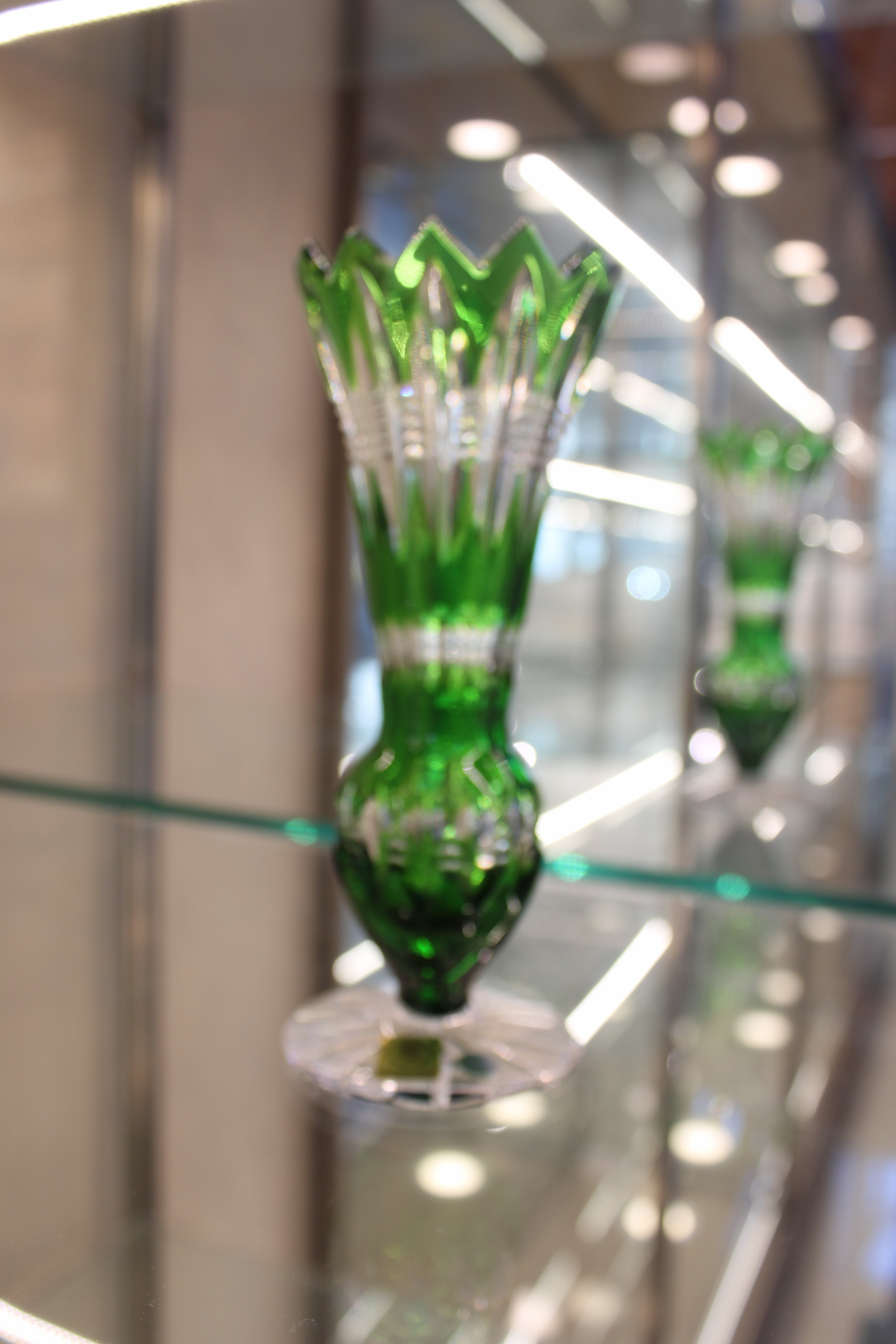 Vaza Briliant - 180 mm - verde