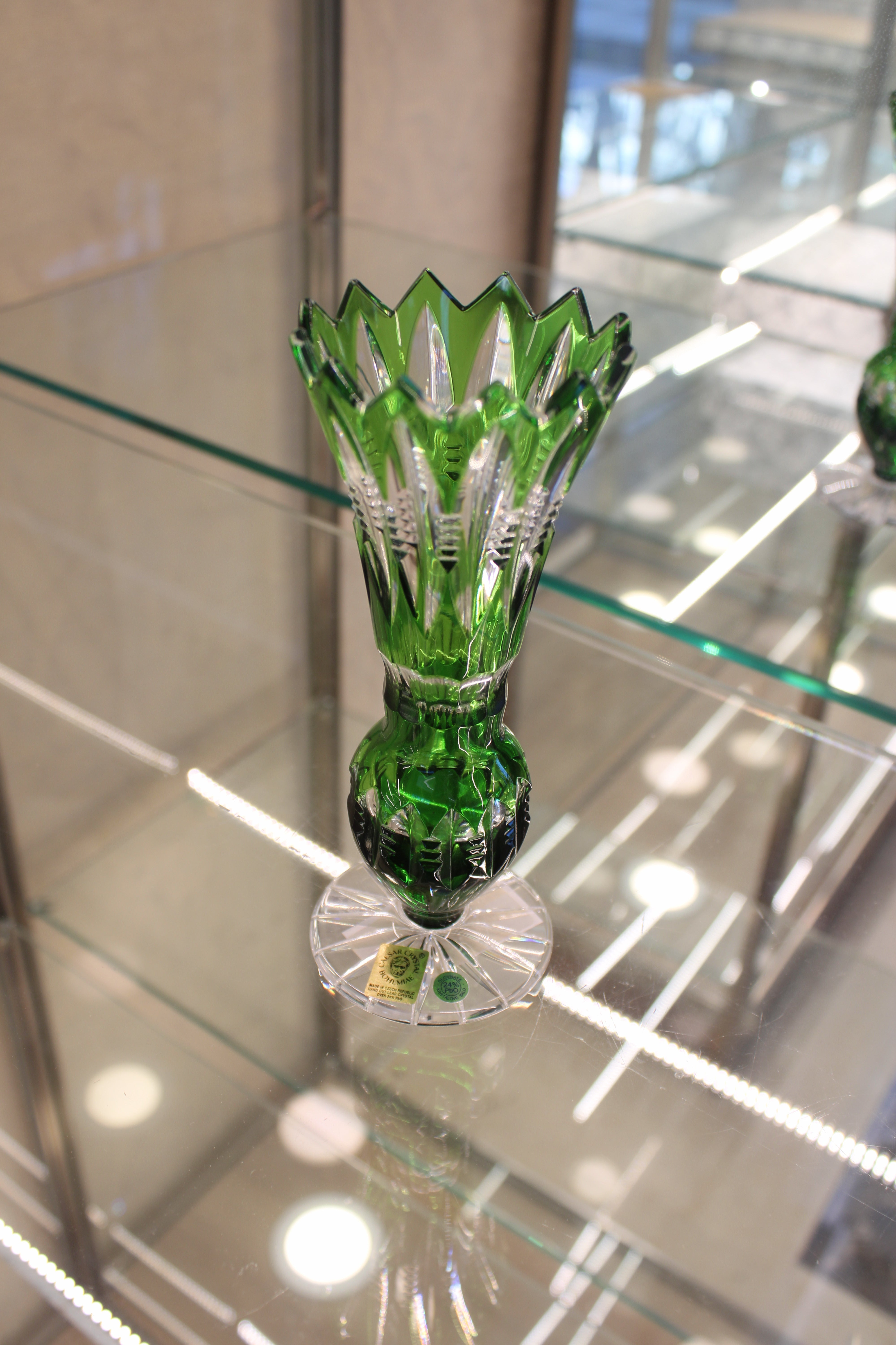 Vaza Briliant - 180 mm - verde