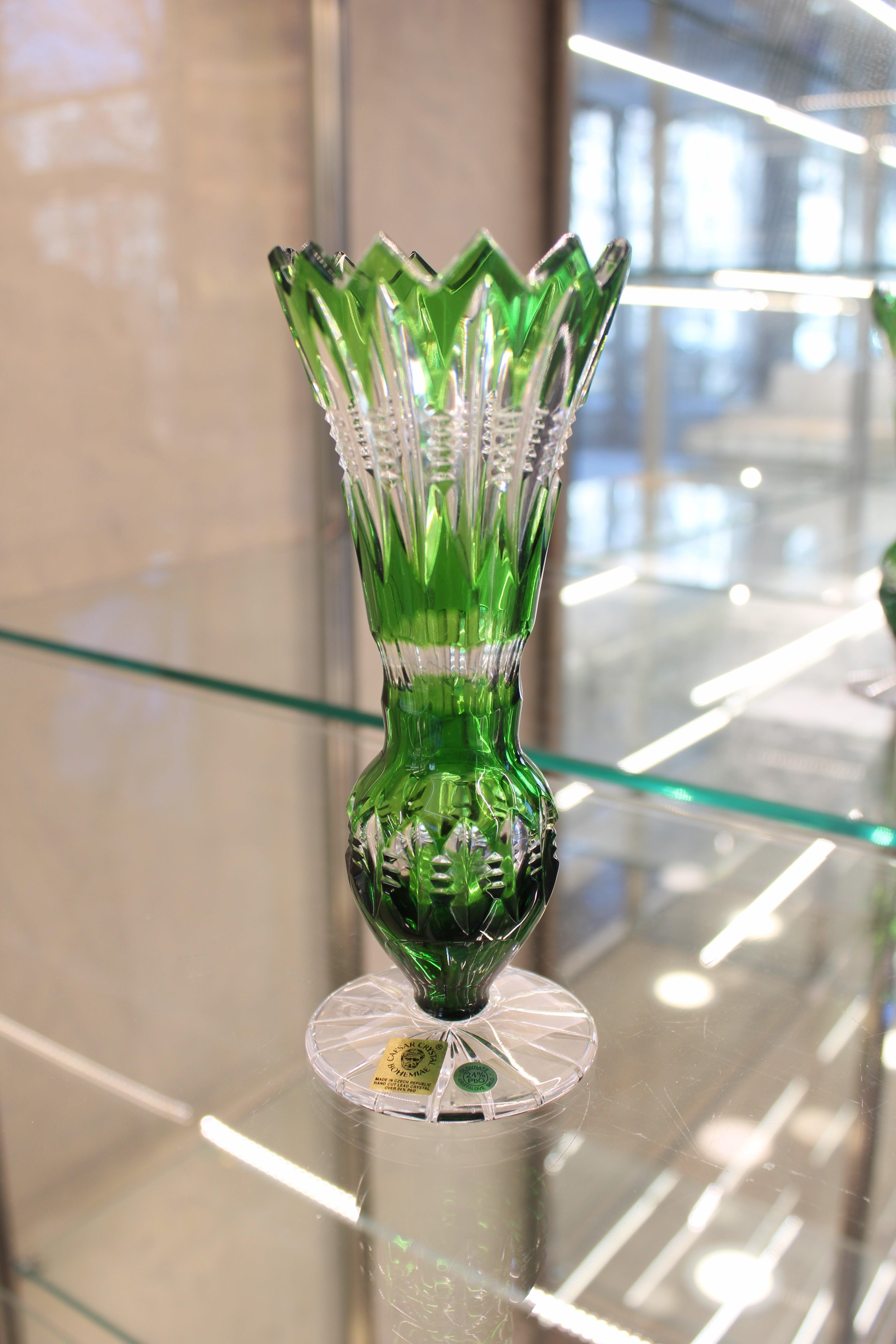 Vaza Briliant - 180 mm - verde