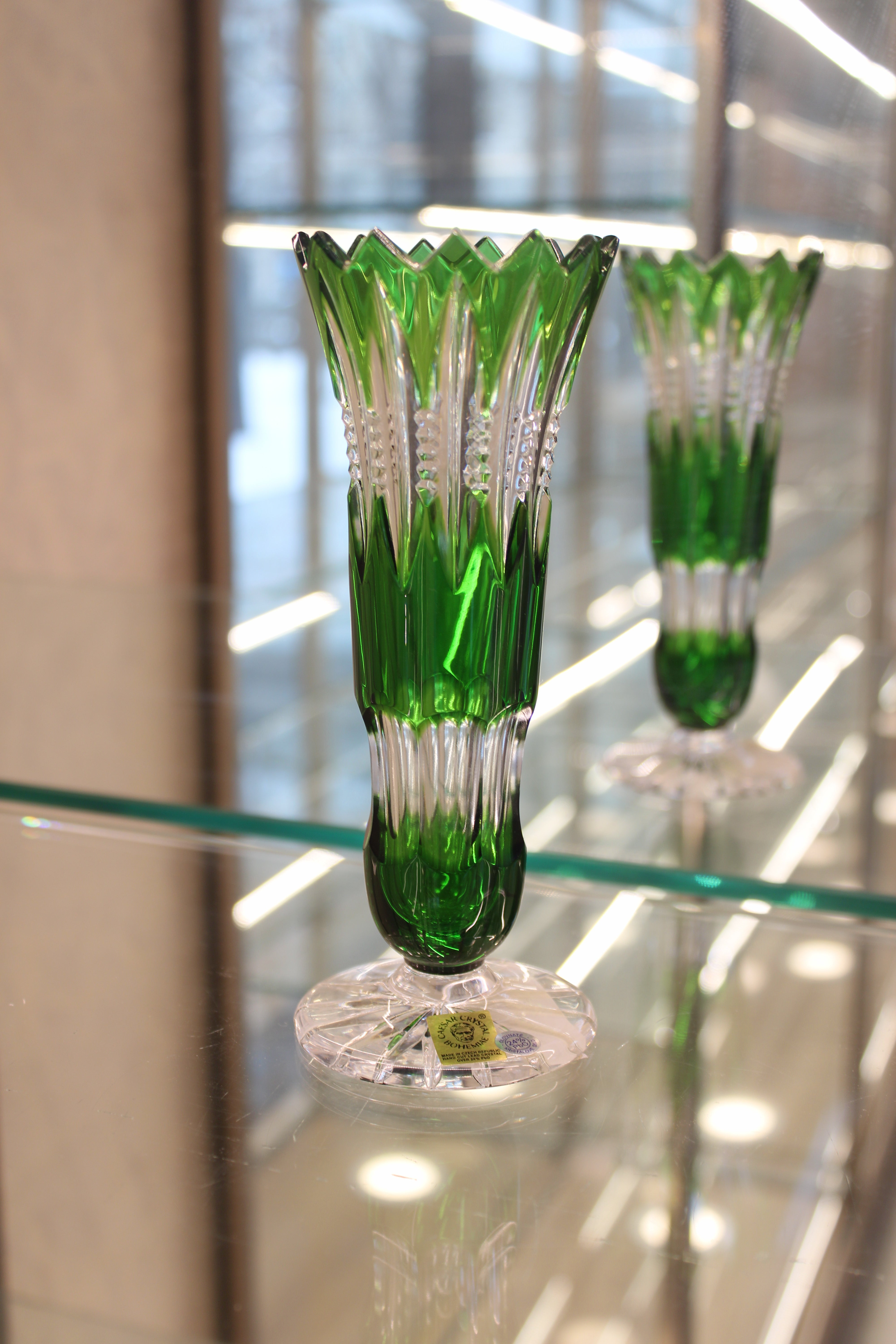 Vaza Briliant - 175 mm - verde