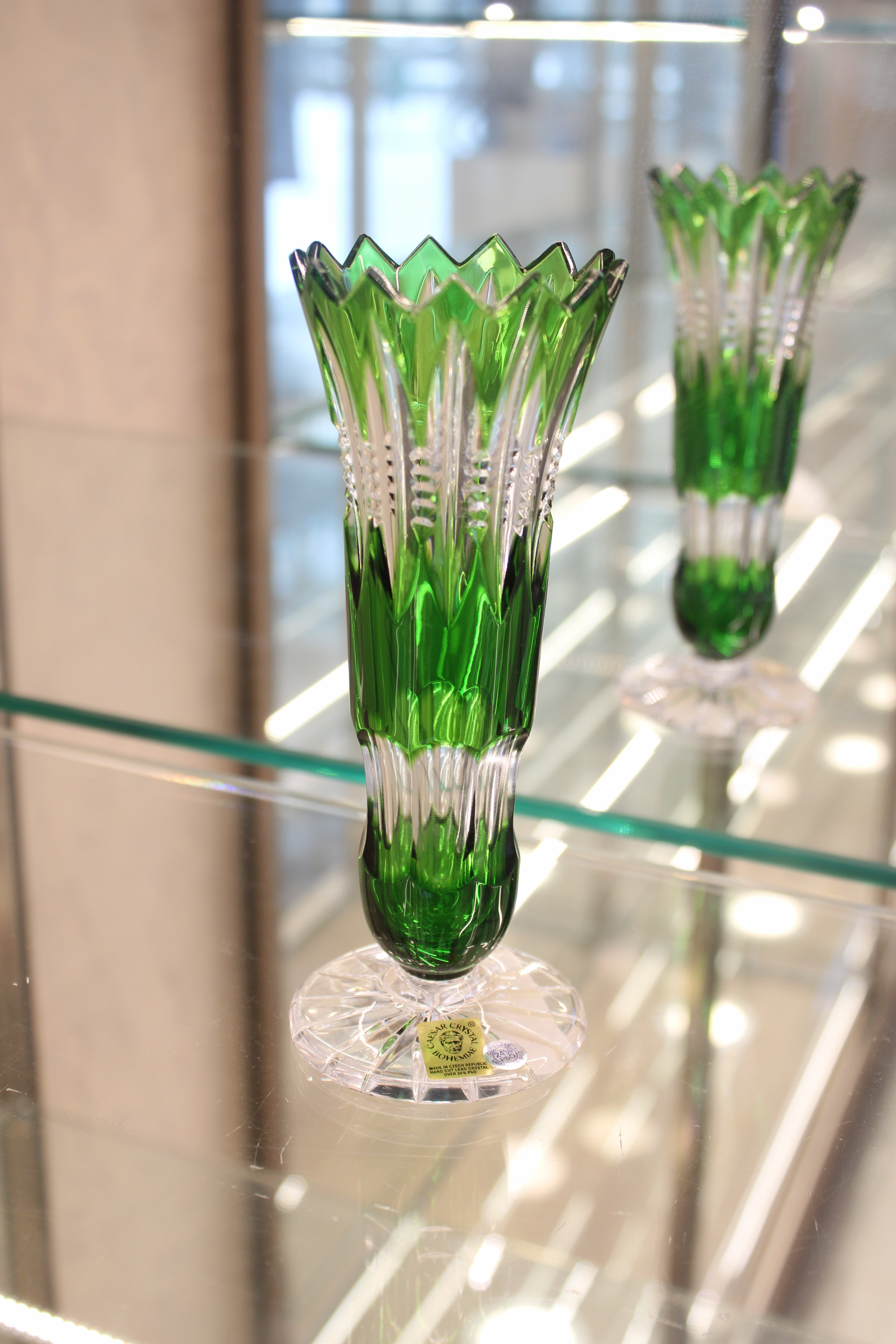 Vaza Briliant - 175 mm - verde