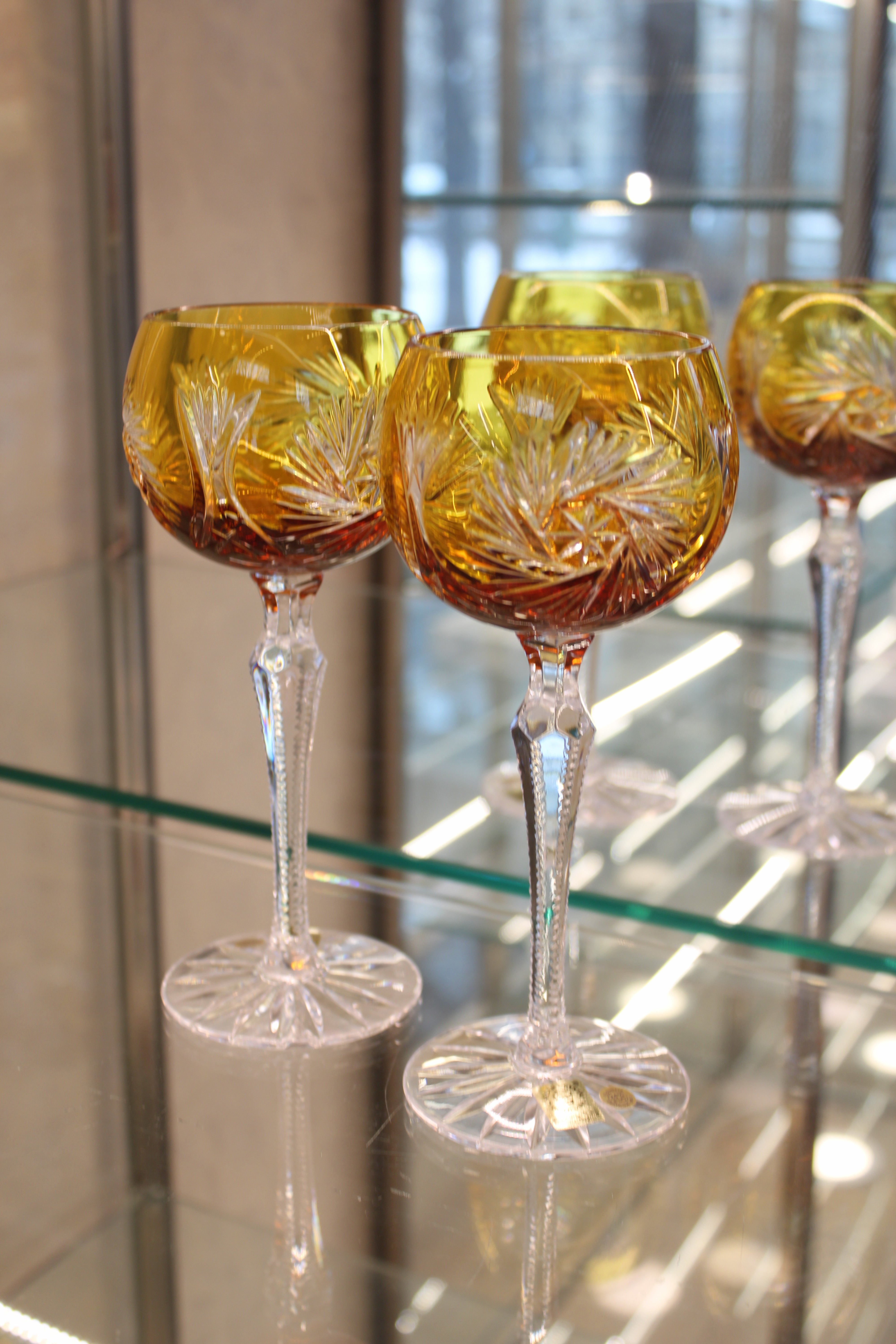 Set 2 Pahare Cu Picior Roman Pinwheel - 180 ml - transparent