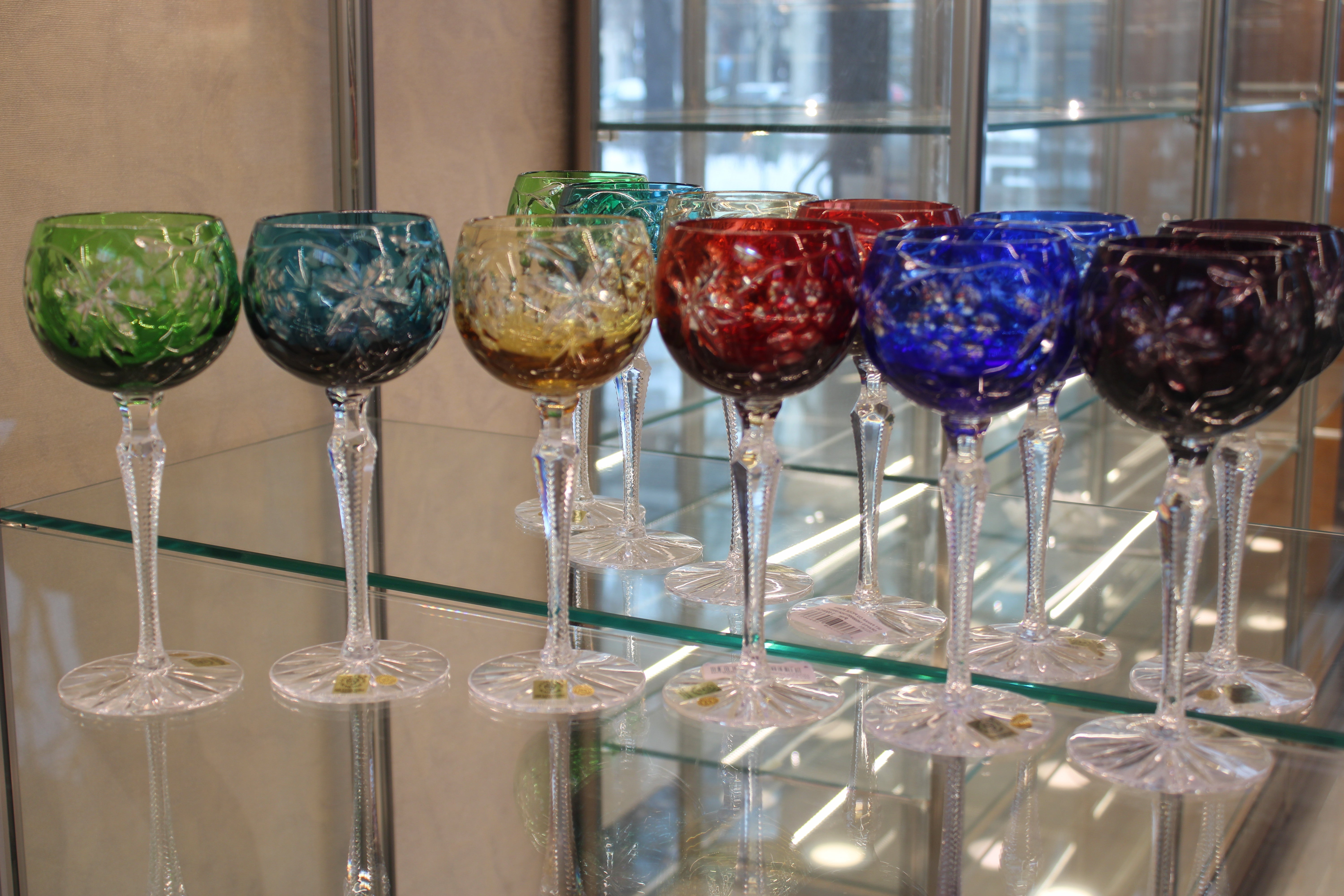 Set Pahar Cu Picior Roman Grapes - 190 ml - multicolor