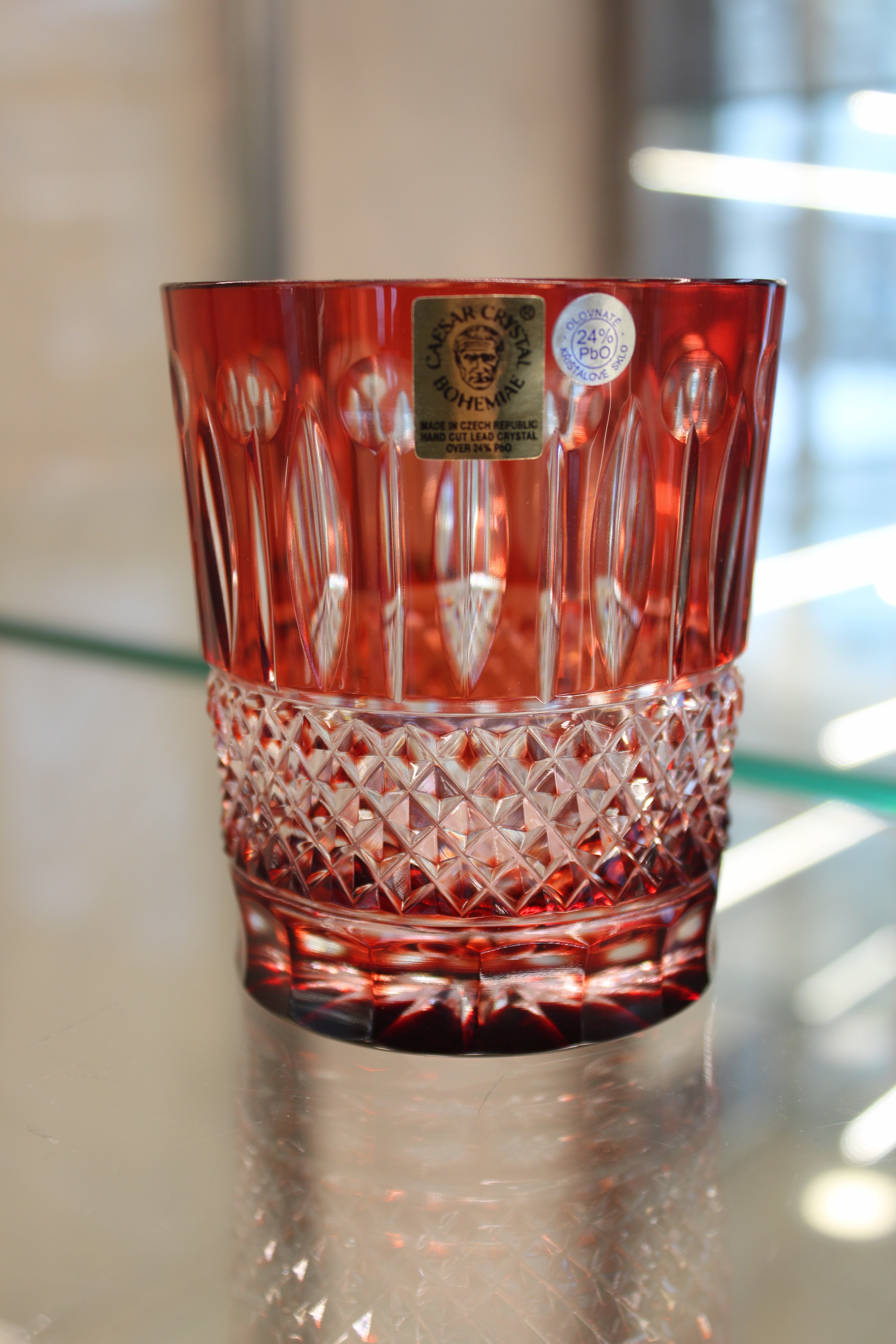 Set 6 Pahare Fara Picior Tomy - 290 ml - ruby