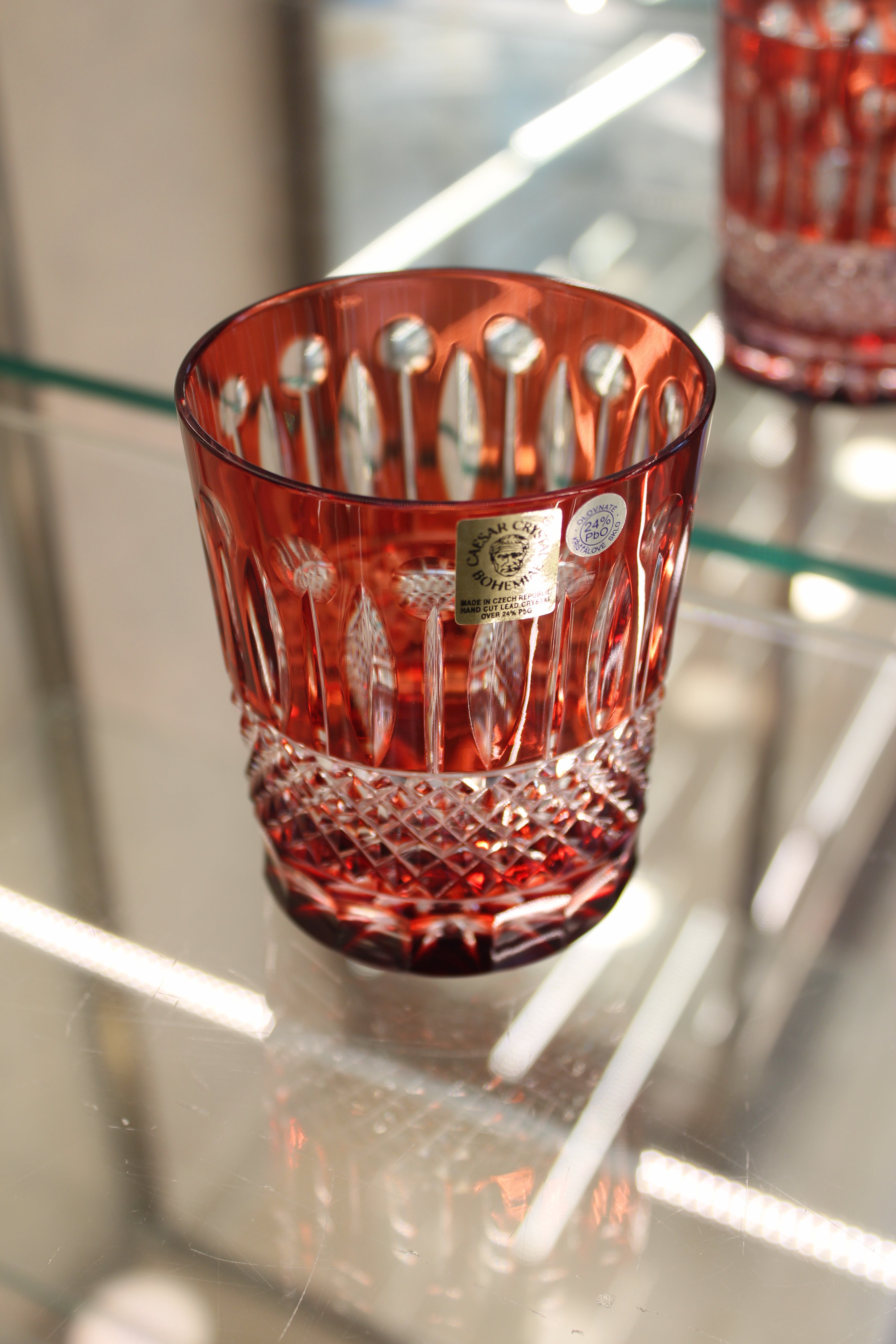 Set 6 Pahare Fara Picior Tomy - 290 ml - ruby