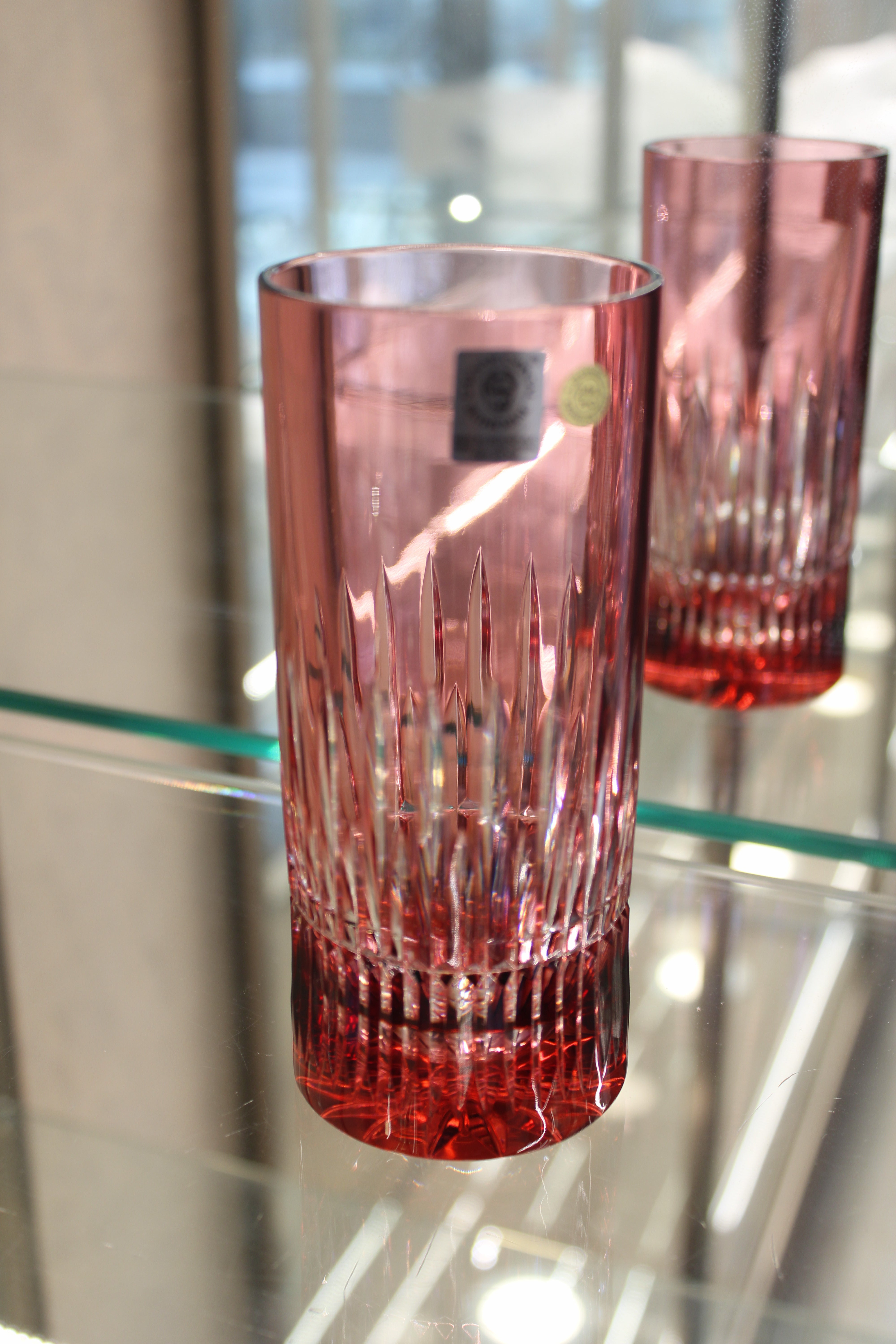 Set 6 Pahare Fara Picior Thorn - 350 ml - ruby