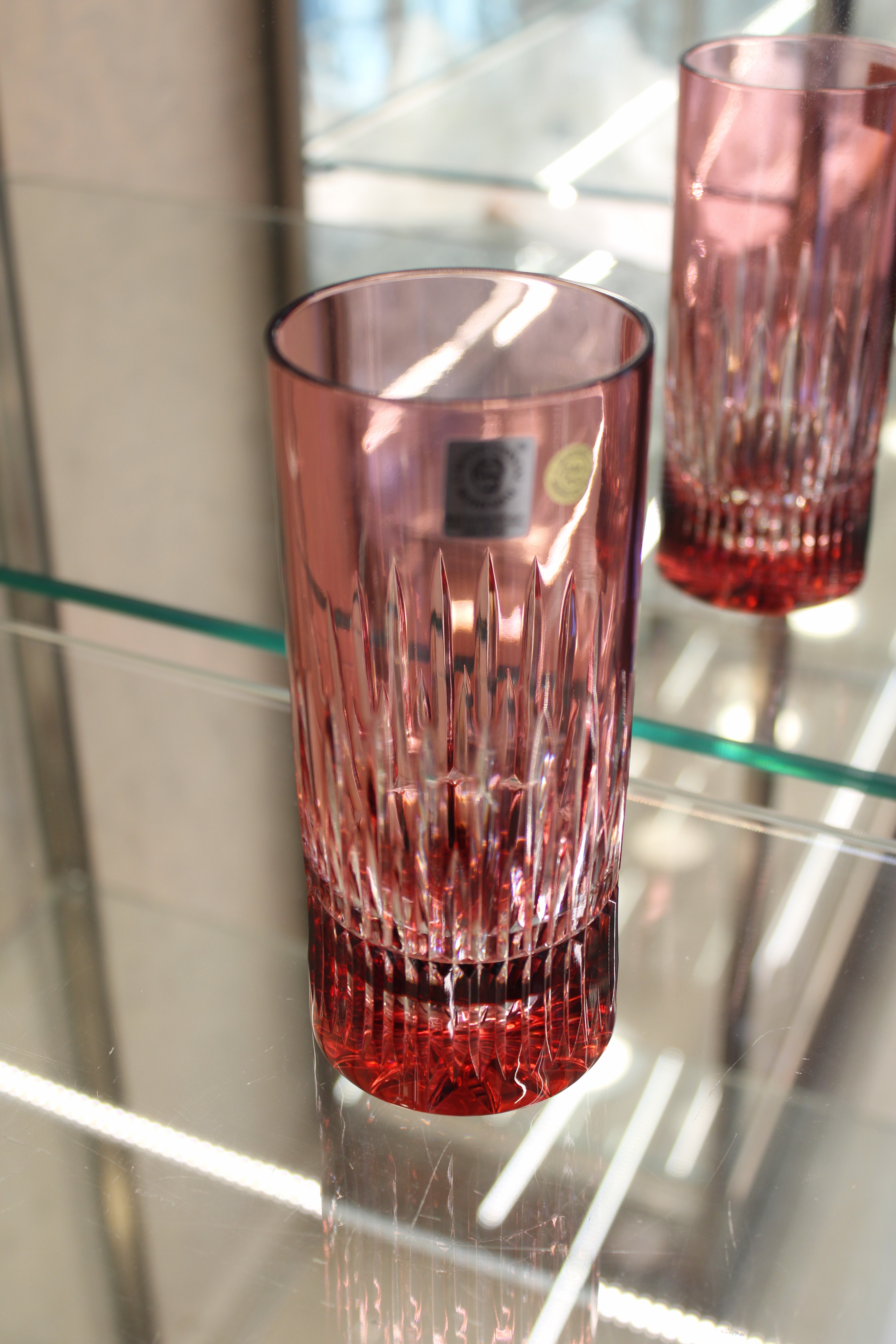 Set 6 Pahare Fara Picior Thorn - 350 ml - ruby