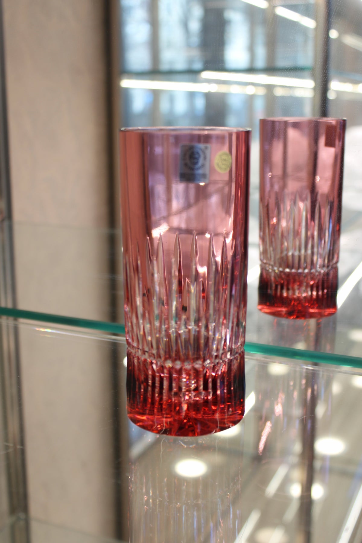 Set 6 Pahare Fara Picior Thorn - 350 ml - ruby