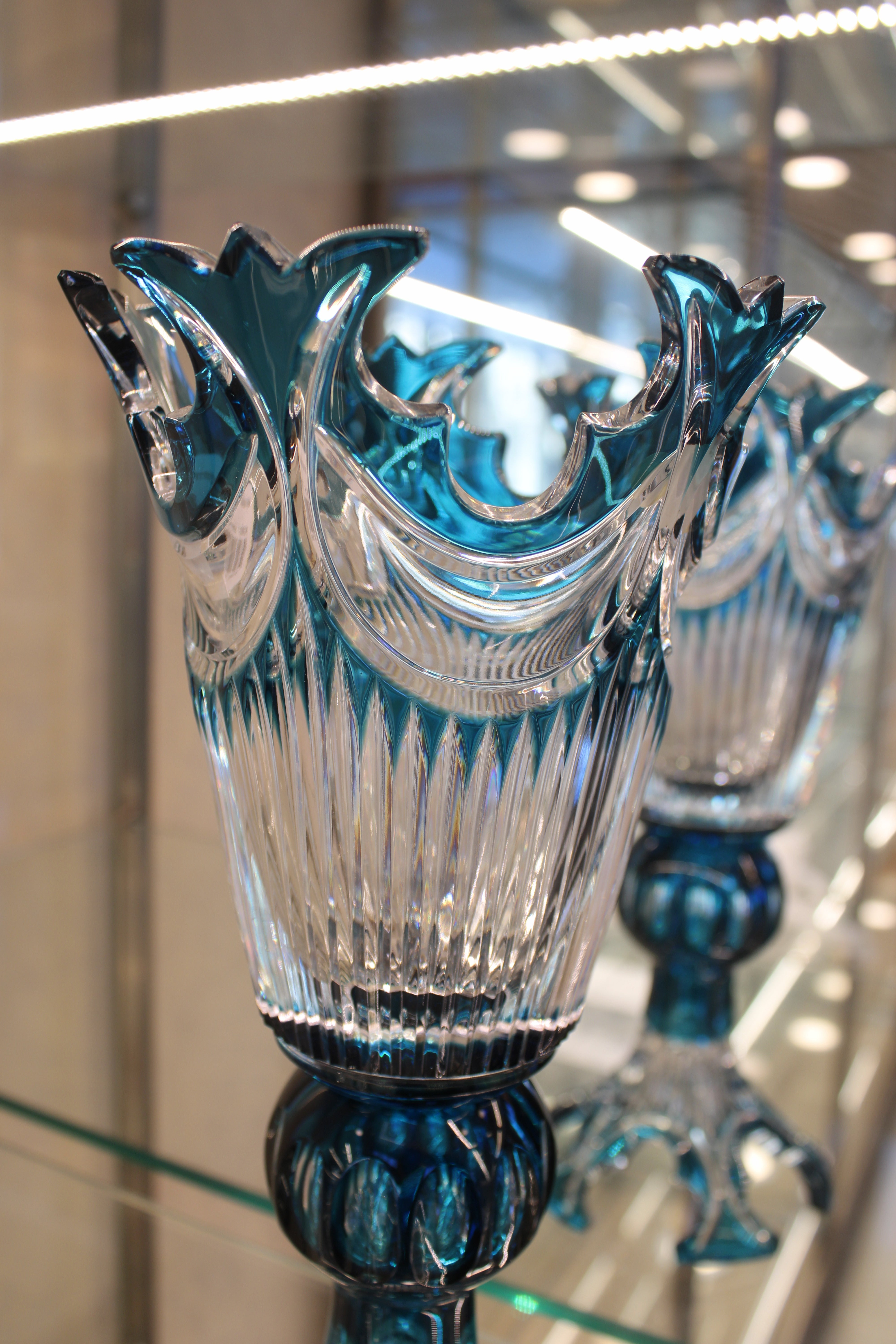 Vaza Diadem - 300 mm - azure