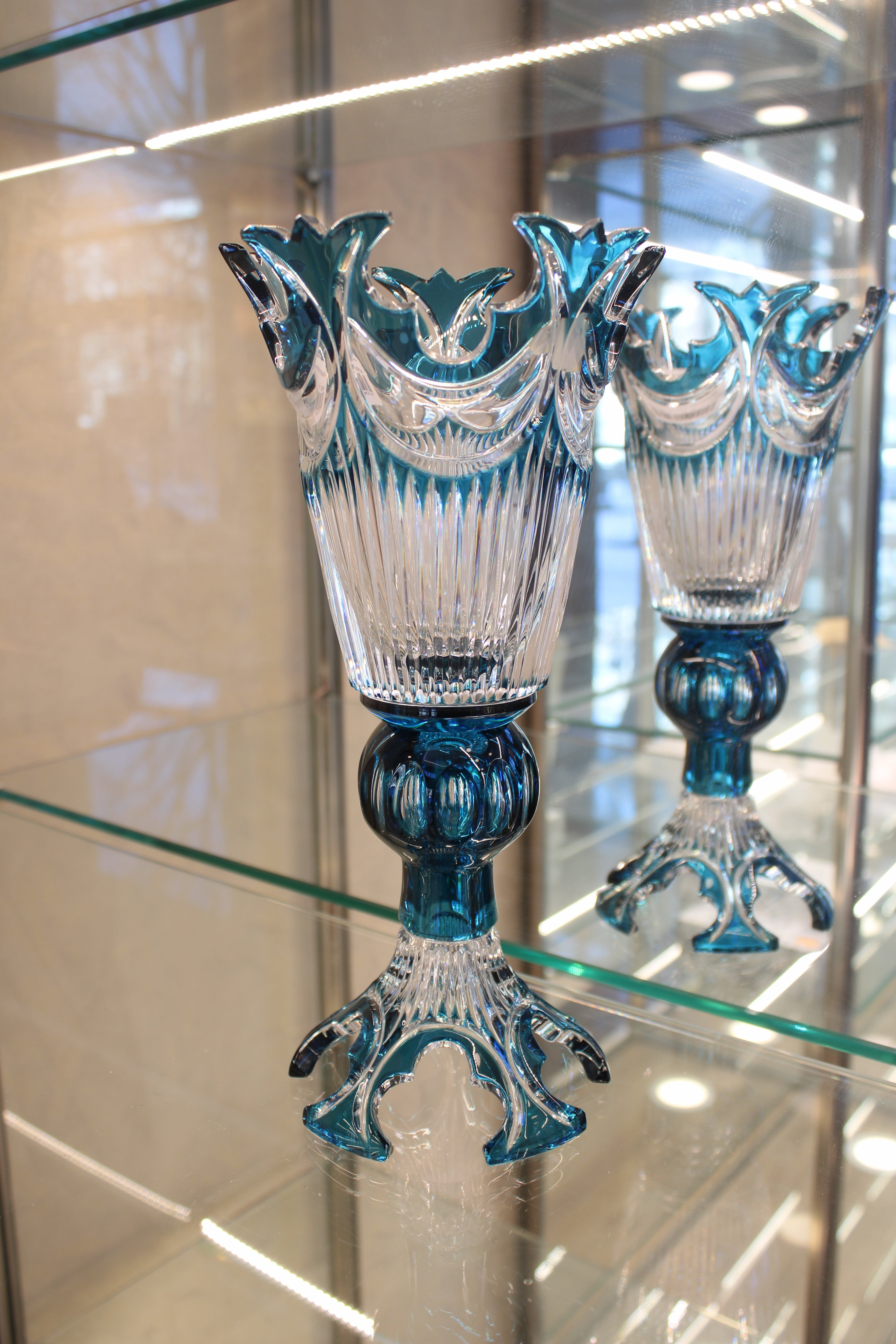 Vaza Diadem - 300 mm - azure