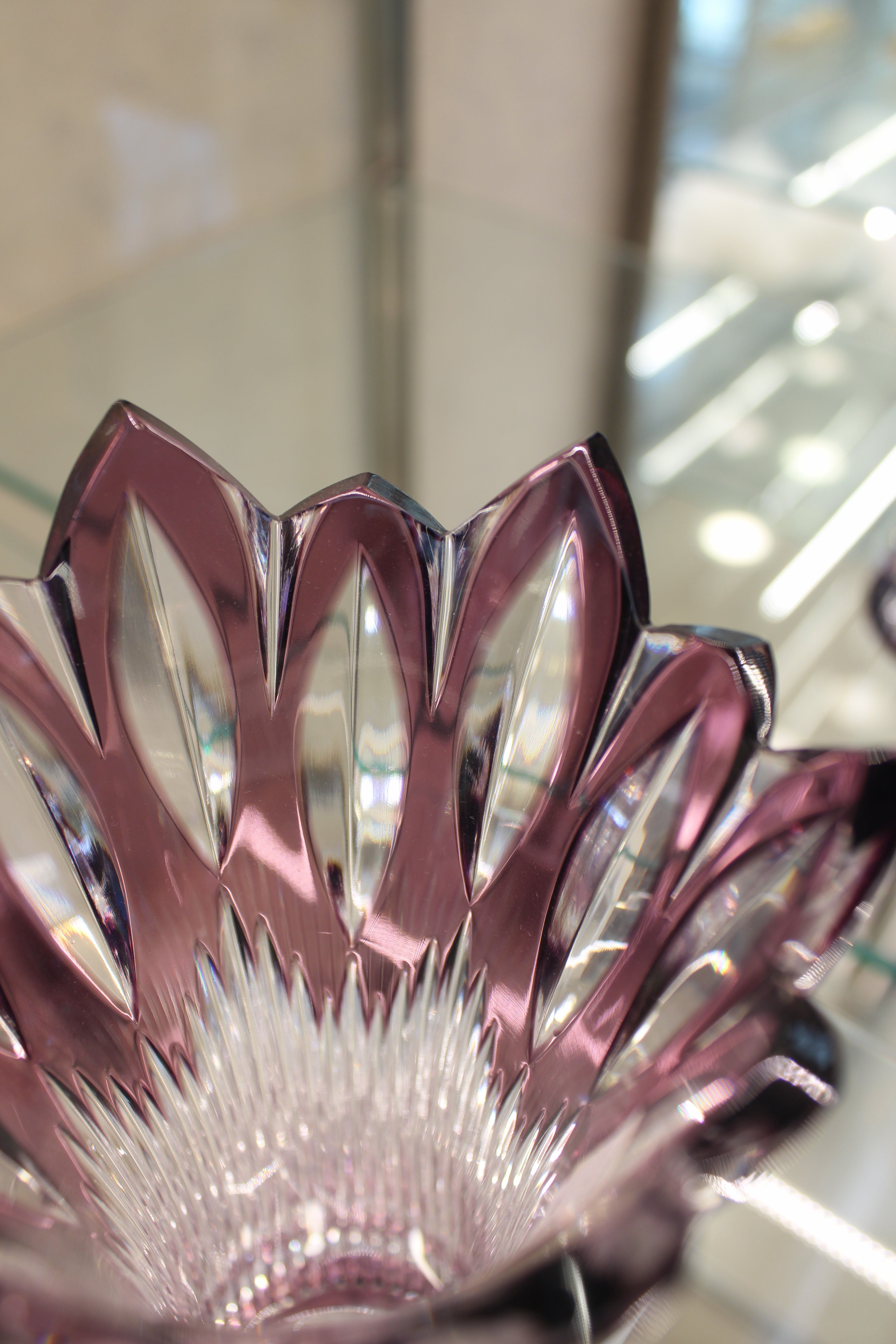 Vaza Flame - 205 mm - violet