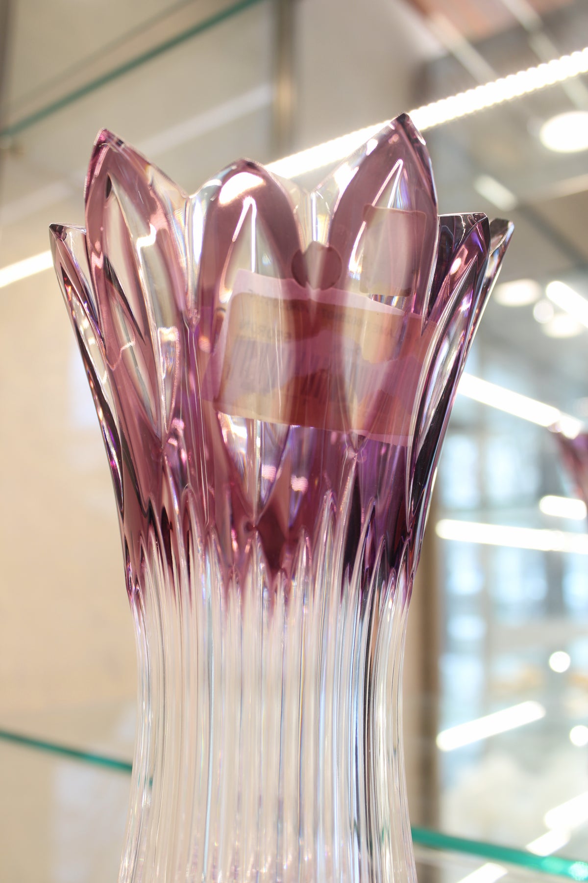Vaza Flame - 205 mm - violet