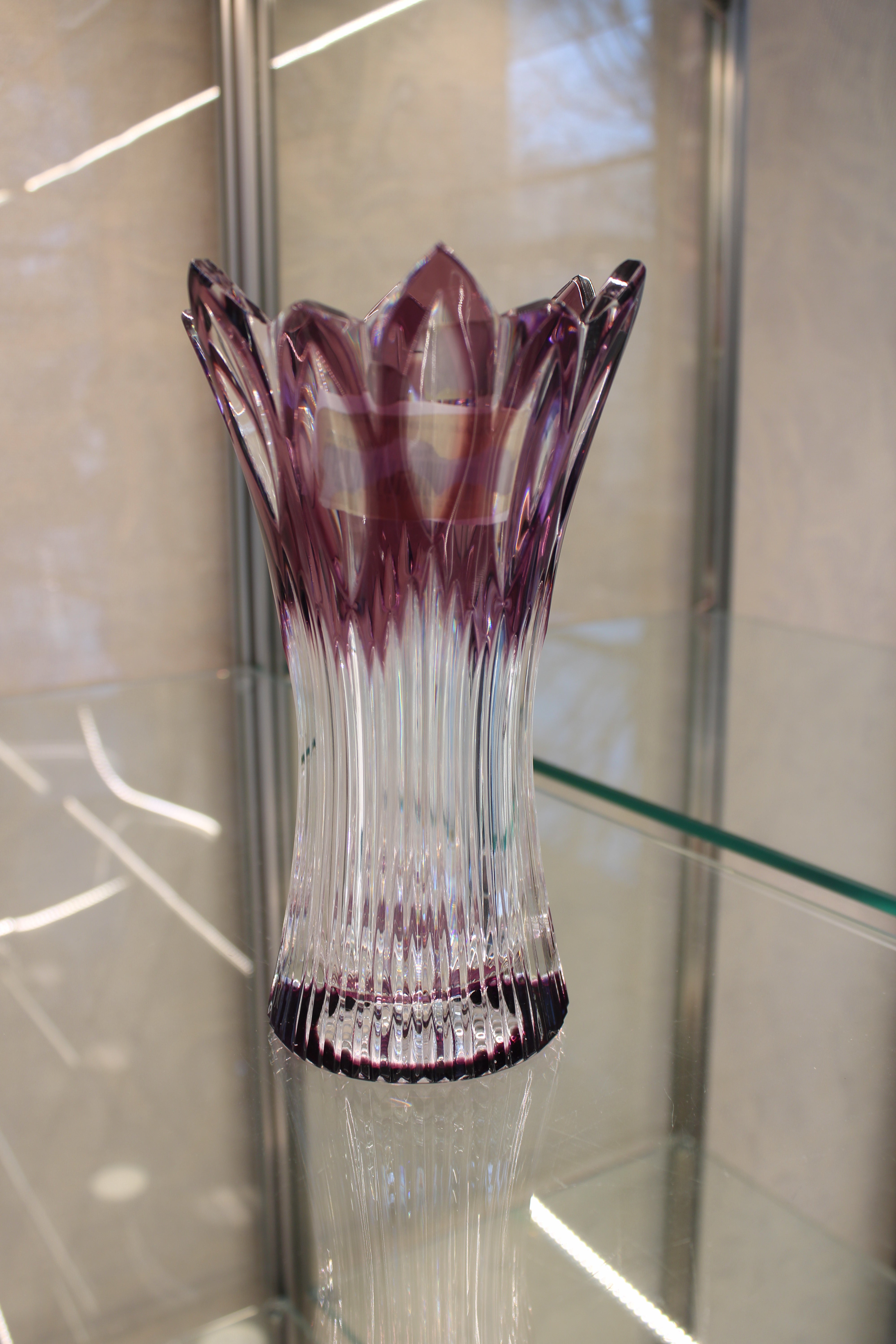 Vaza Flame - 205 mm - violet