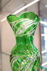 Vaza Twist - 180 mm - verde