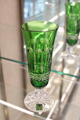 Set 6 Pahare Cu Picior Flute Tomy - 150 ml - verde