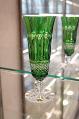 Set 6 Pahare Cu Picior Flute Tomy - 150 ml - verde
