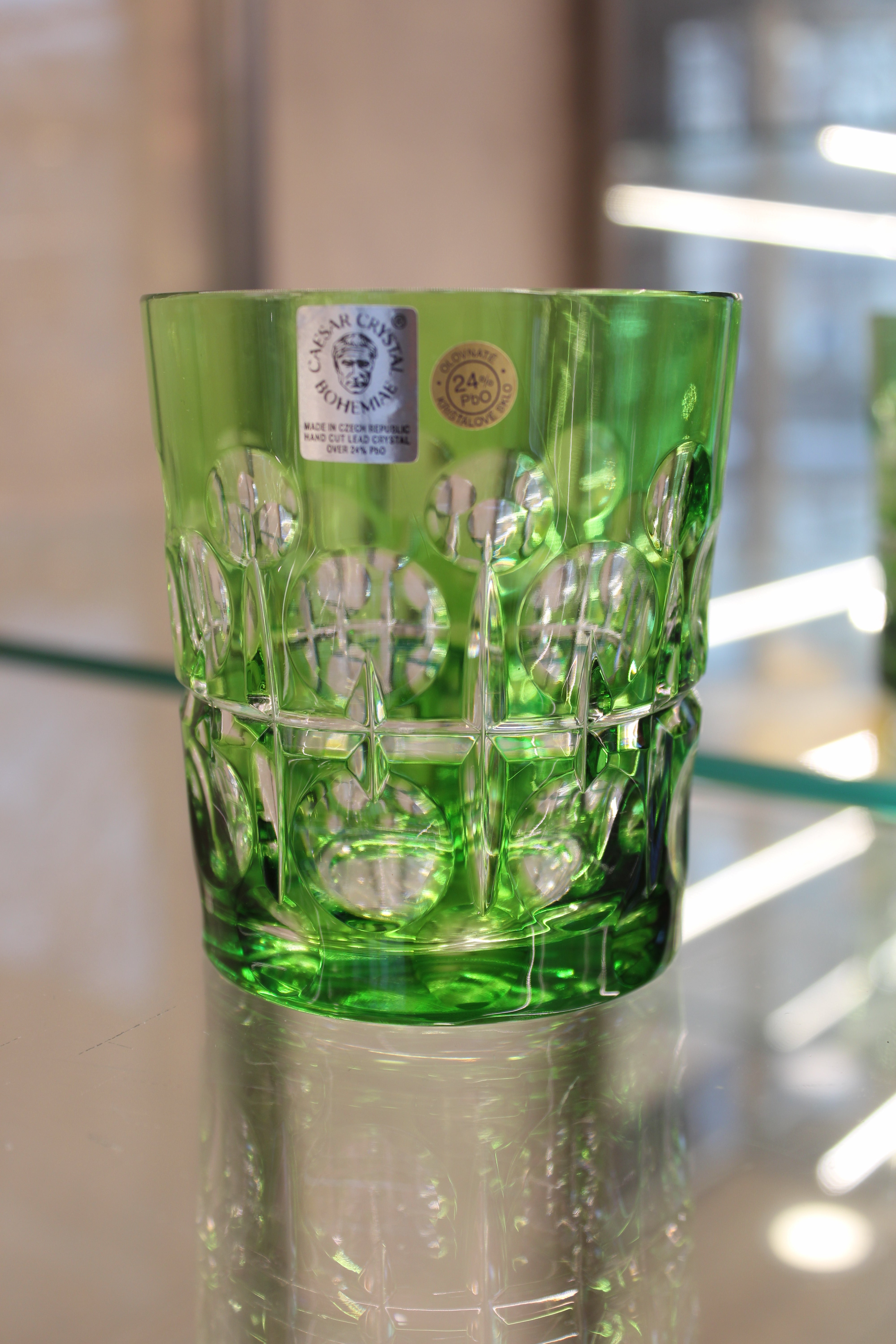 Set 2 Pahare Fara Picior Brisk - 290 ml - verde