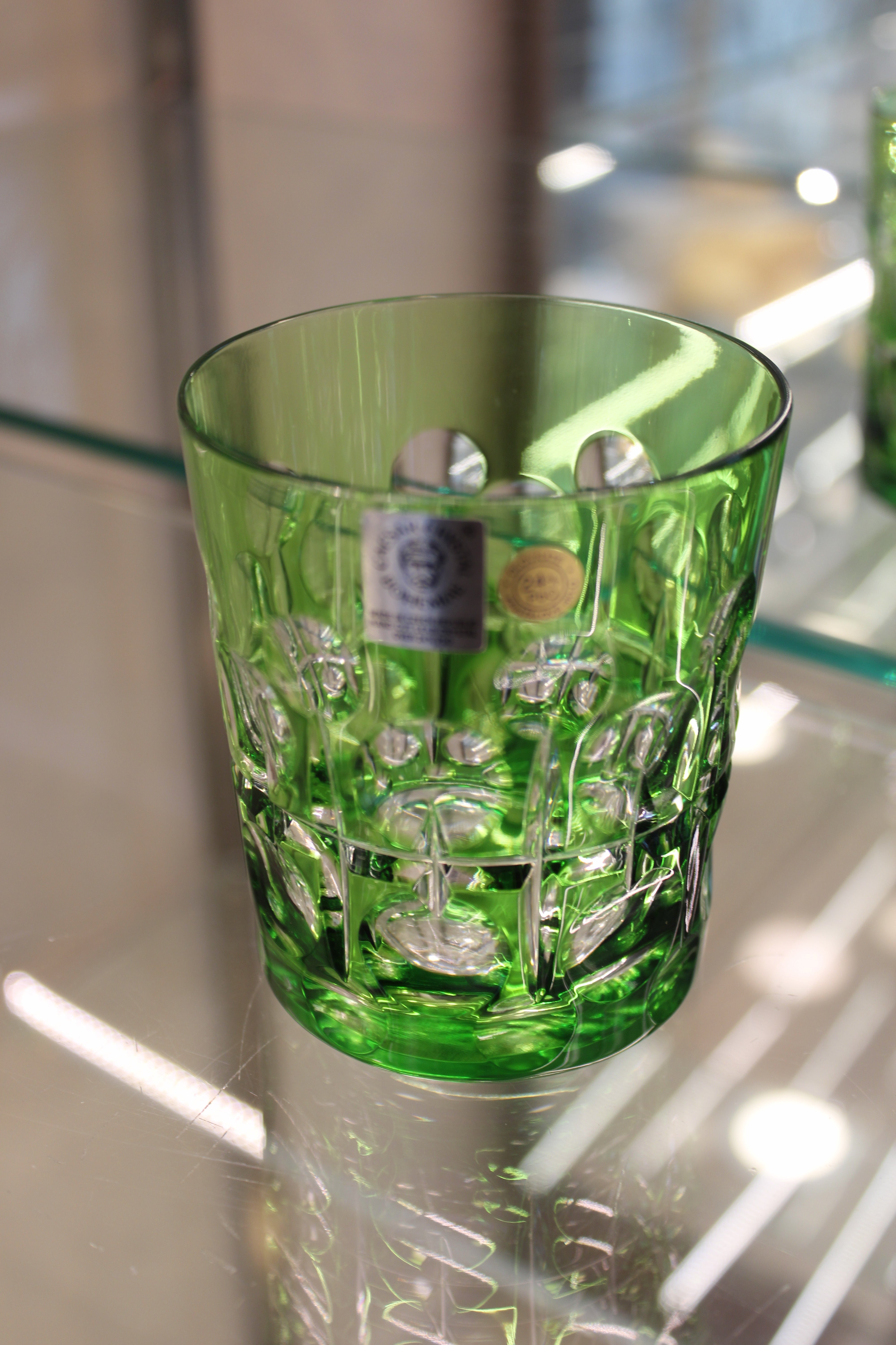 Set 2 Pahare Fara Picior Brisk - 290 ml - verde