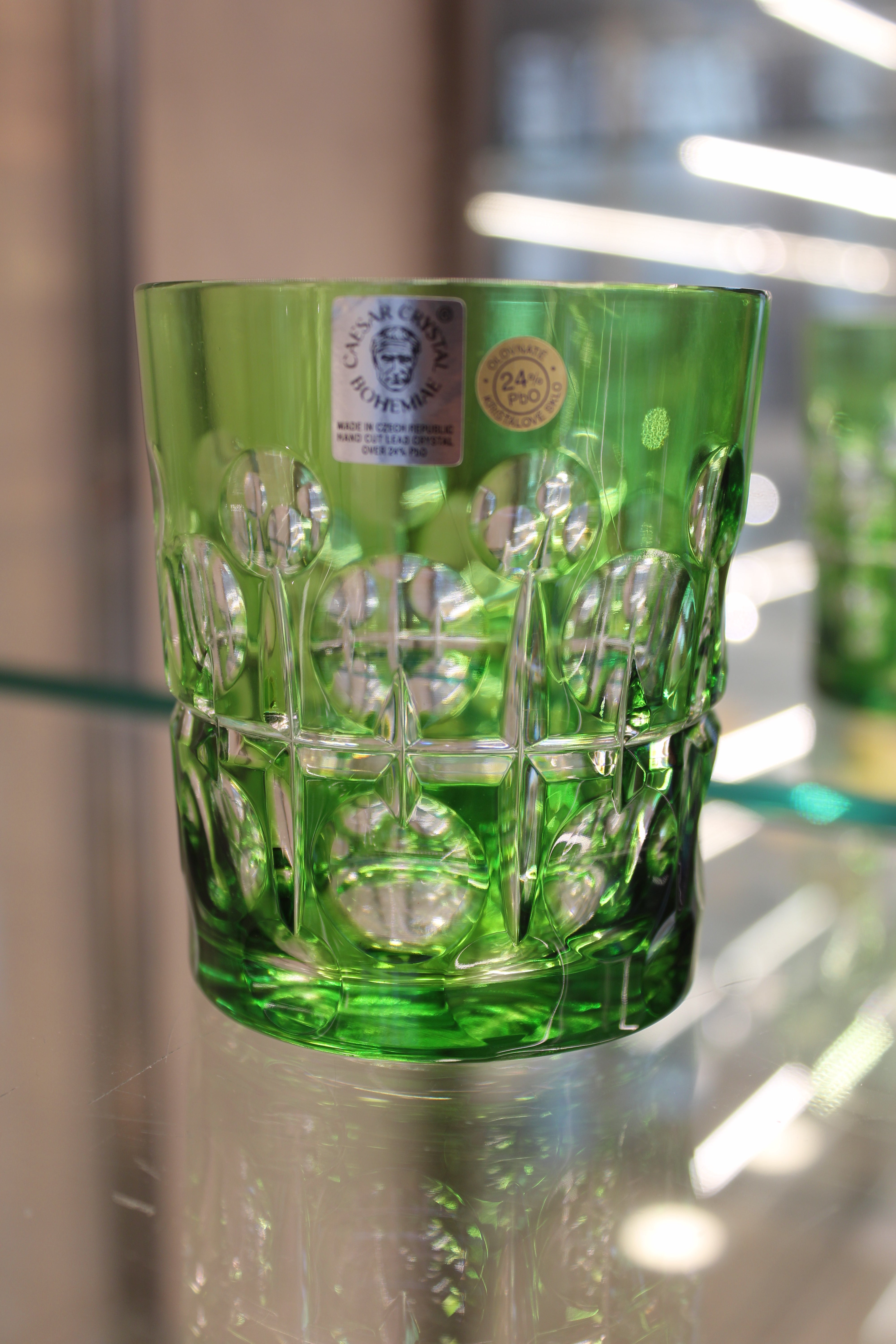 Set 2 Pahare Fara Picior Brisk - 290 ml - verde